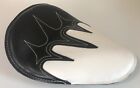 Universal High Back Solo Seat Harley Yamaha Chopper Bobber Honda Triumph +spring