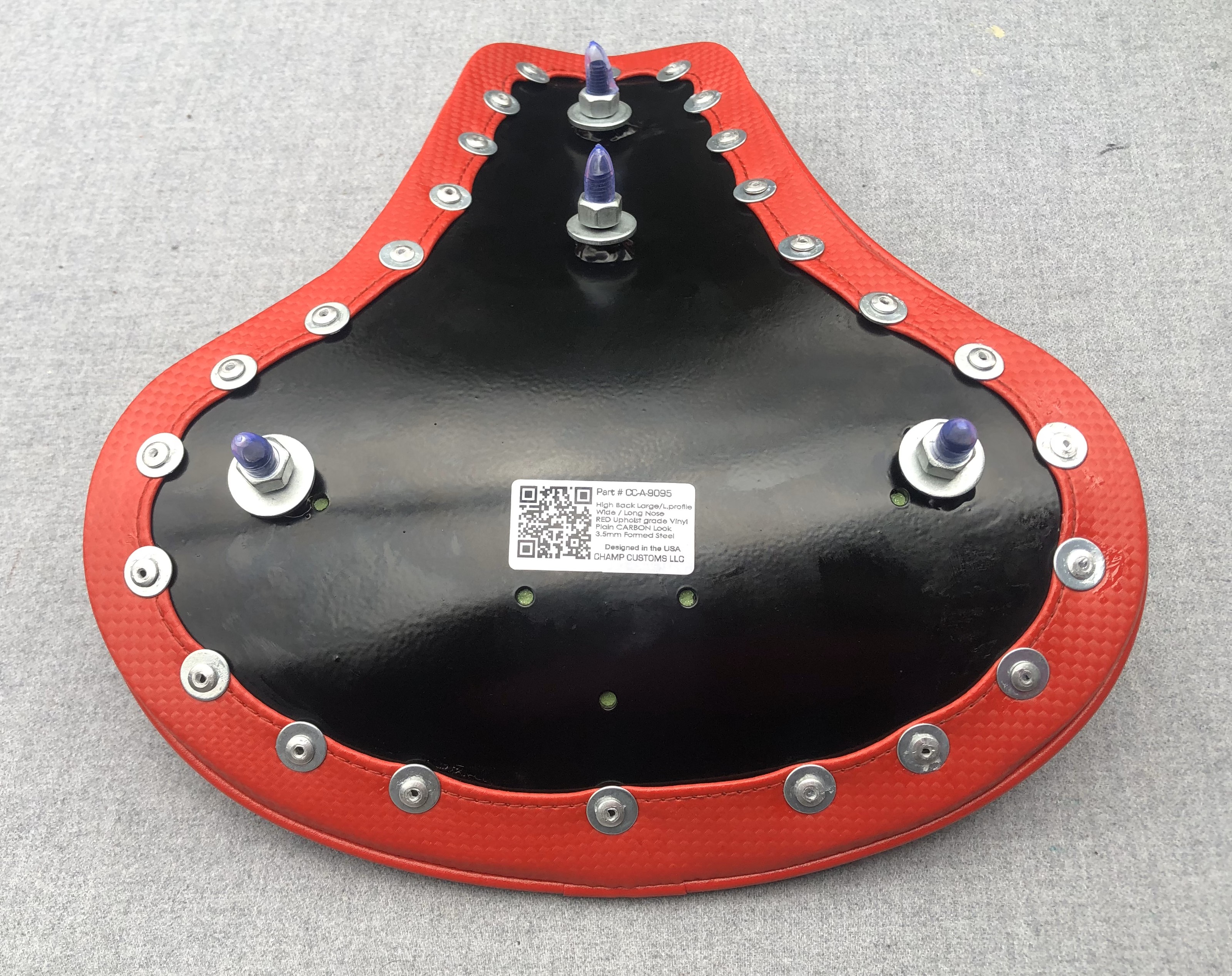 Universal Long Nose Seat Harley Yamaha Chopper Bober Honda Triumph spring carbon