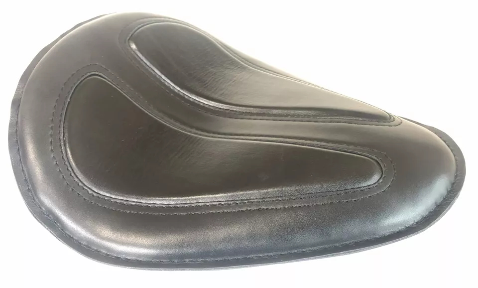 Universal High Back Solo Seat Harley Yamaha Chopper Bobber Honda Triumph +spring