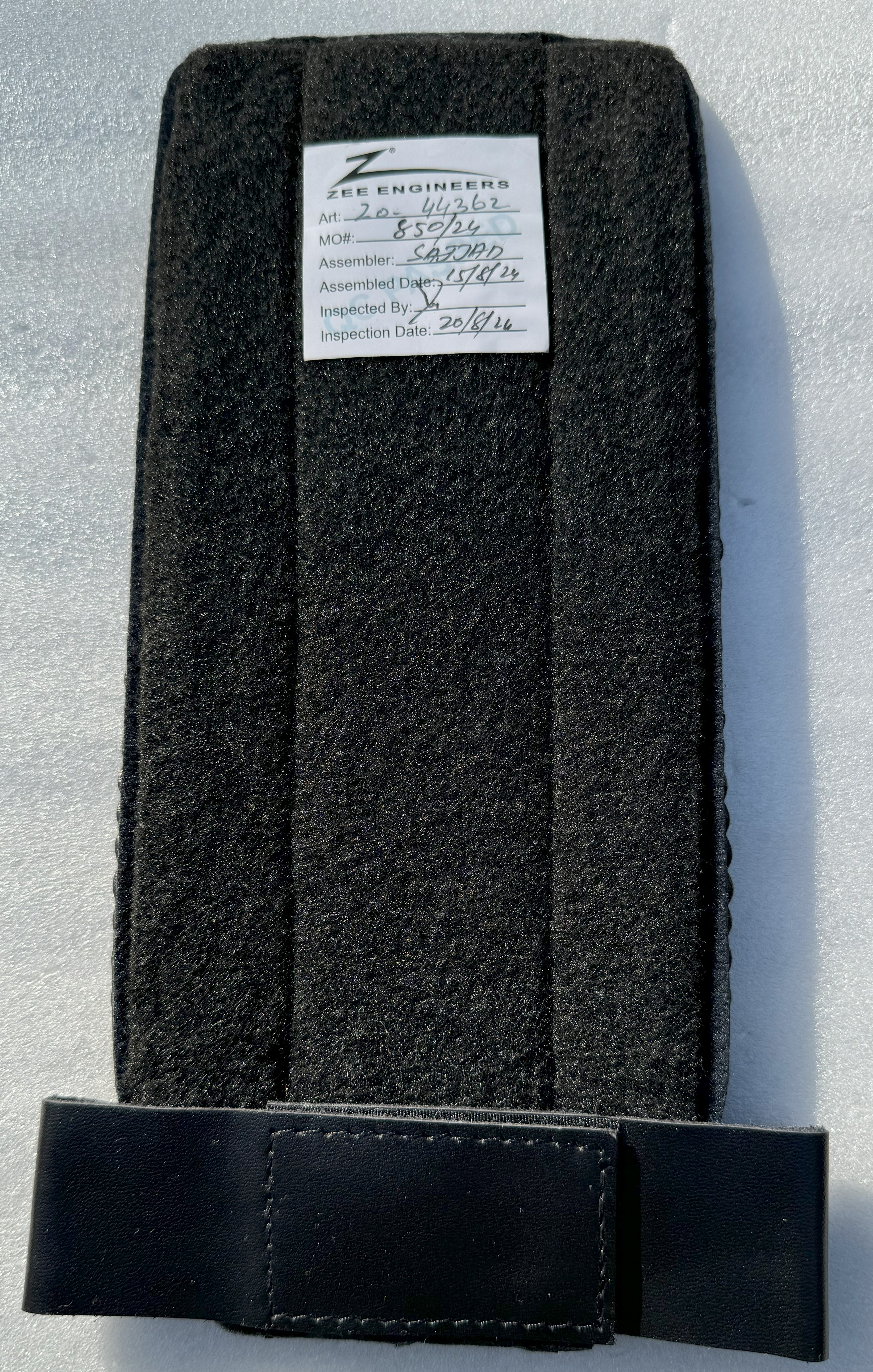 Champ Customs plain Black Tank Bib for Harley Softail 84-99 & FLH / FXWG 65-86