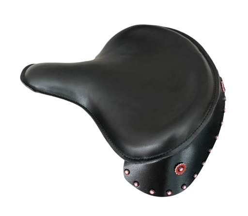 Harley Police Panhead Knucklehead Flathead EL WL ULH Genuine Leather Skirt Seat