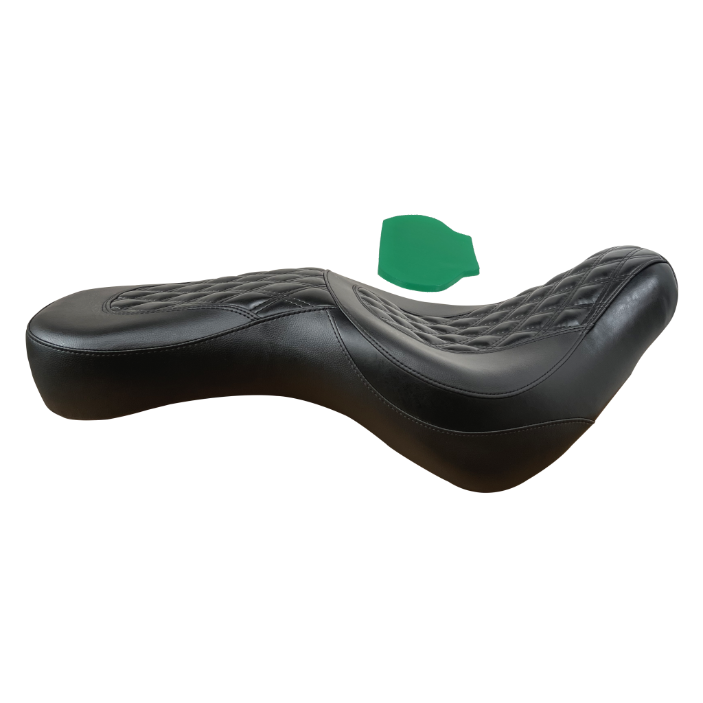 Harley Davidson Softail Driver Gel Dual Diamond Seat 2018-2024
