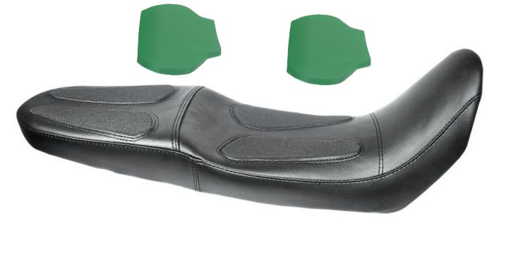 Yamaha Tenere 700 Dual  Seat Double GEL Grip pads Top  2019-2024