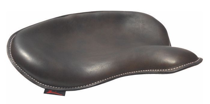Harley Davidson Police Style Panhead Knucklehead Flathead EL WL ULH Genuine Leather Seat