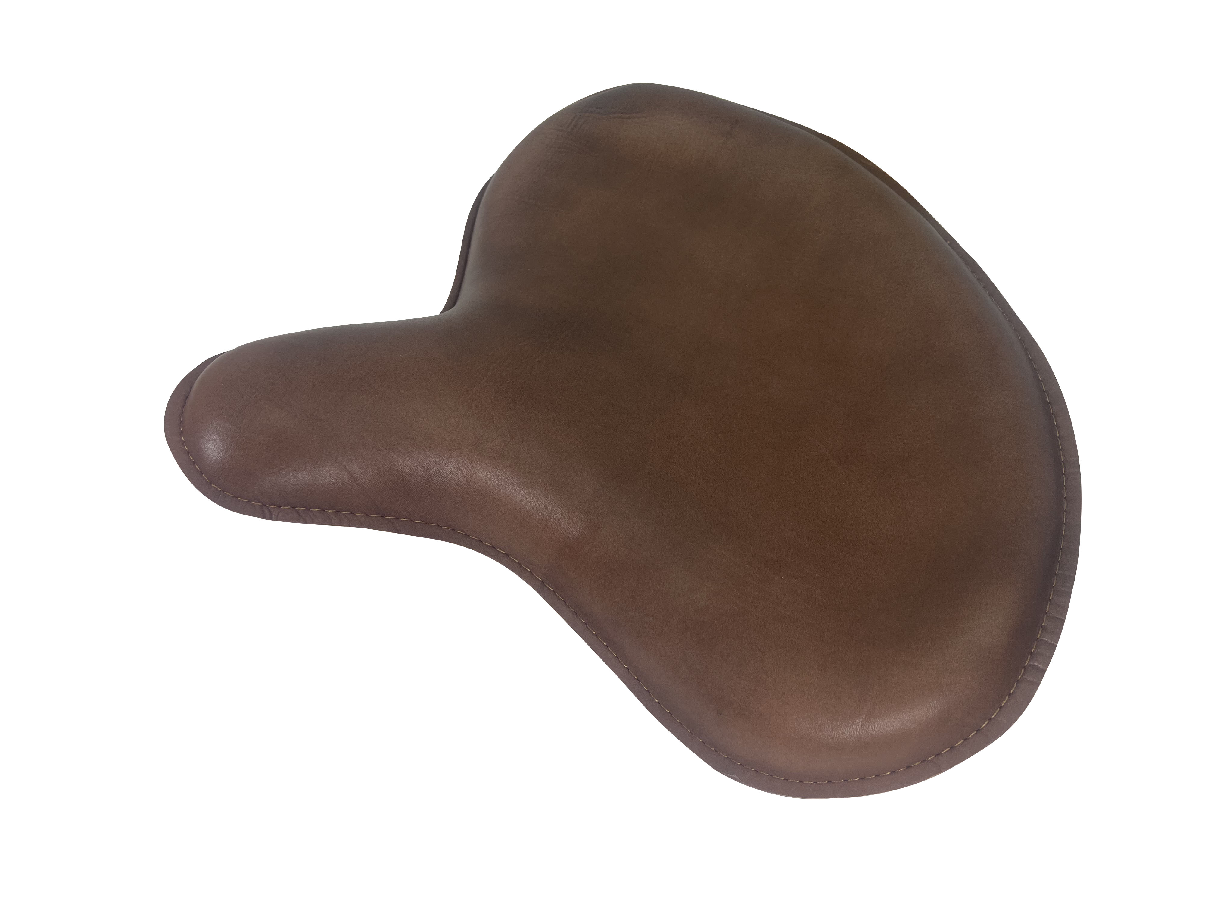 Harley Davidson Police Style Panhead Knucklehead Flathead EL WL ULH Genuine Leather Seat