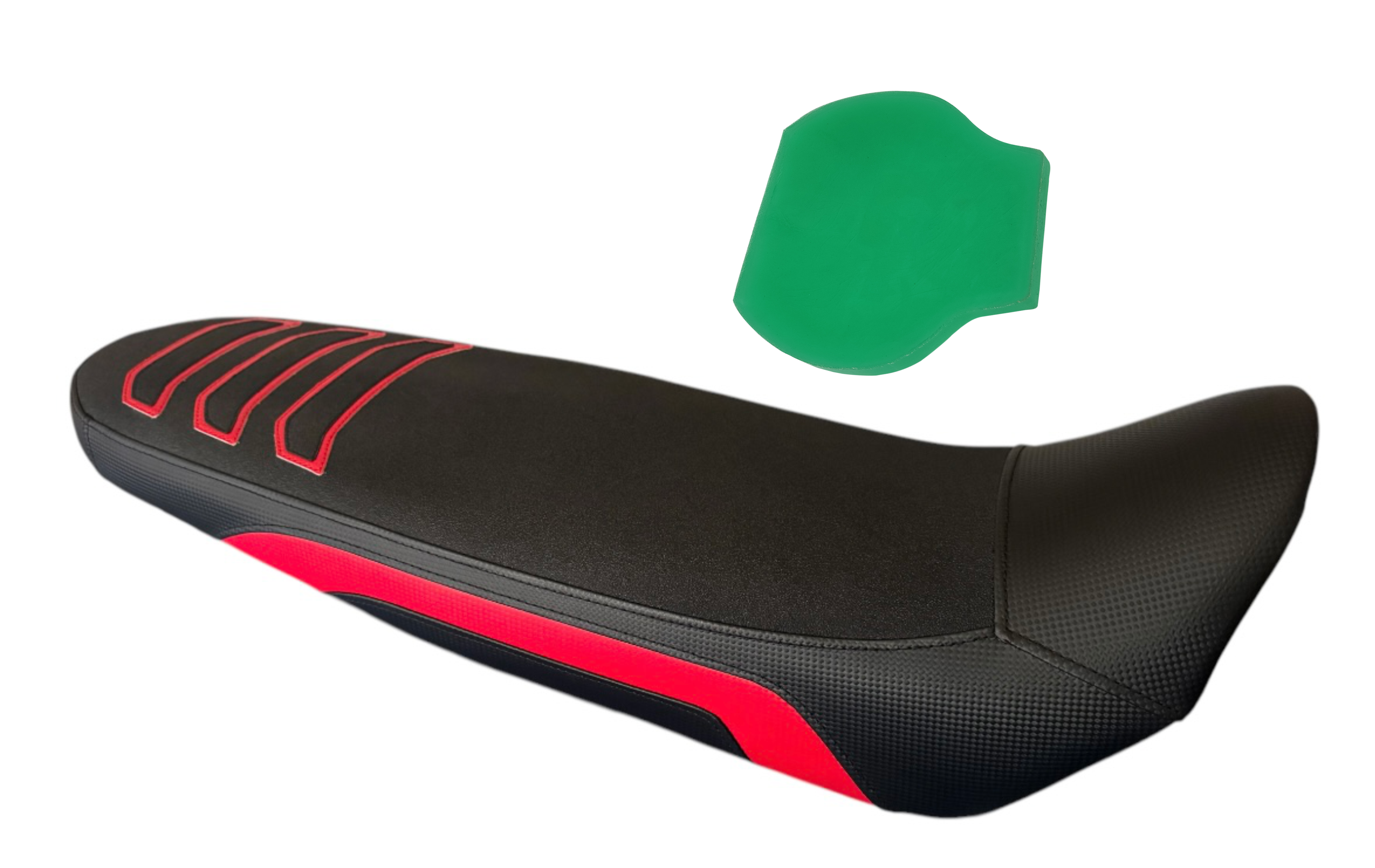 Yamaha Tenere 700 Dual Seat Red Side Driver GEL (High) 2019-2024