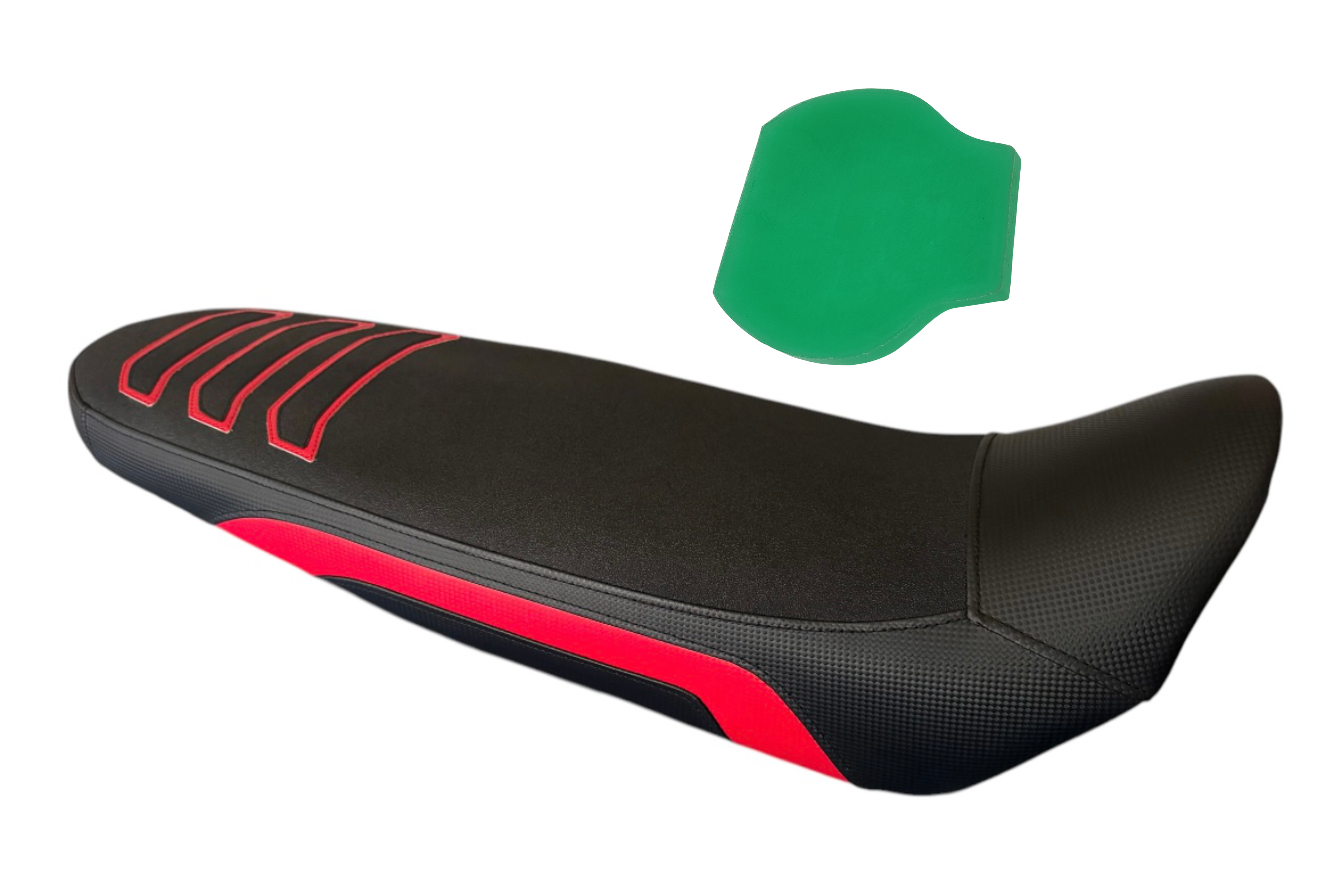 Yamaha Tenere 700 Dual Seat Red Side Driver GEL (High) 2019-2024