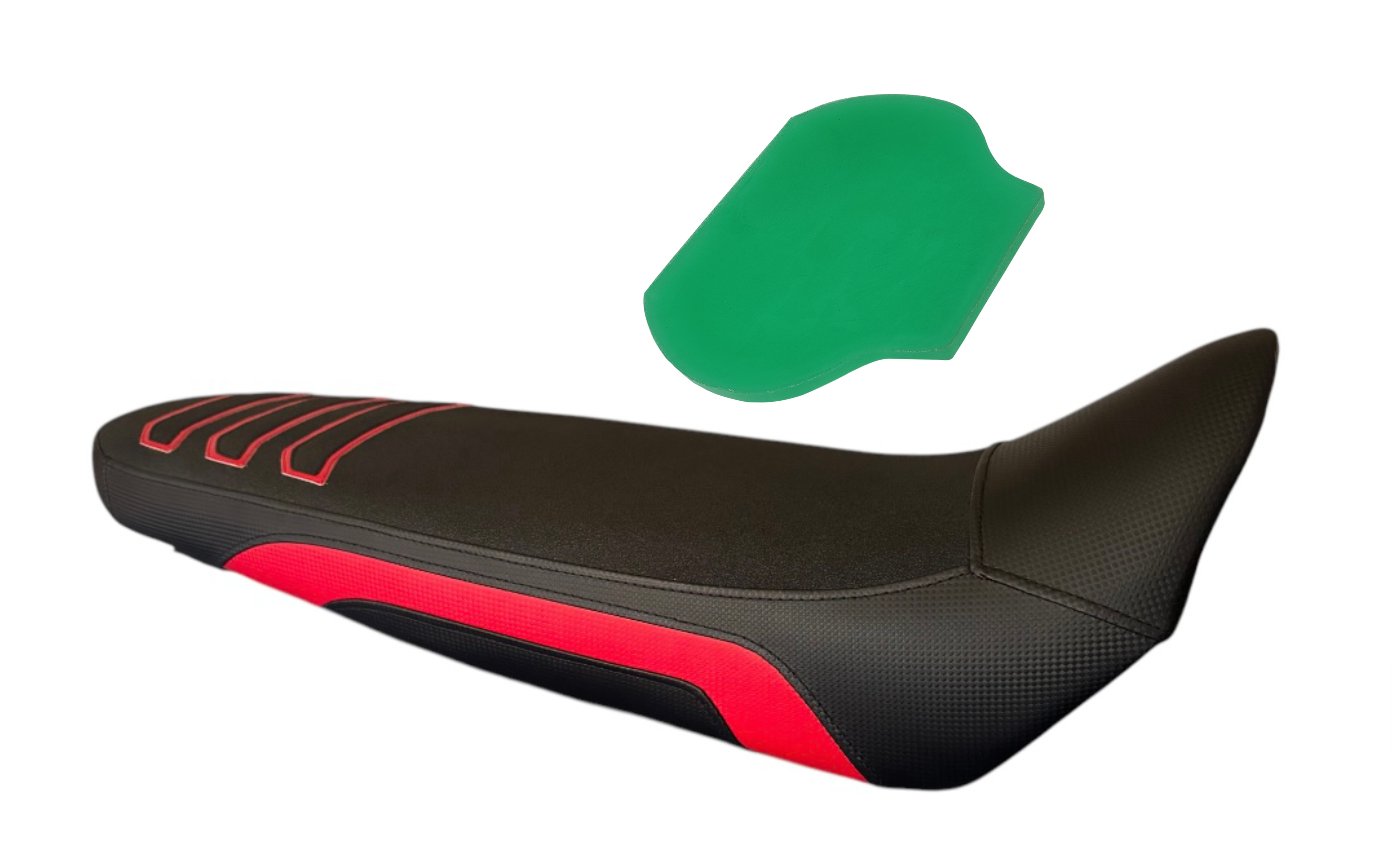 Yamaha Tenere 700 Dual Seat Red Side Driver GEL (High) 2019-2024