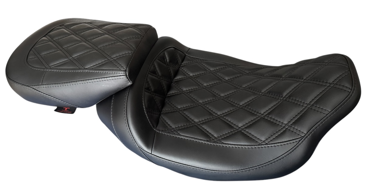 Harley Touring GEL Seat for CVO Road Street Electra Glide Bagger wide seat 2009-2024