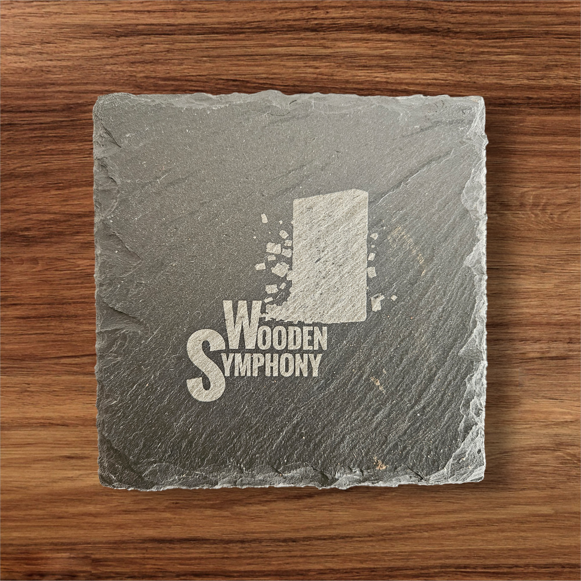 4 Custom Slate Coasters