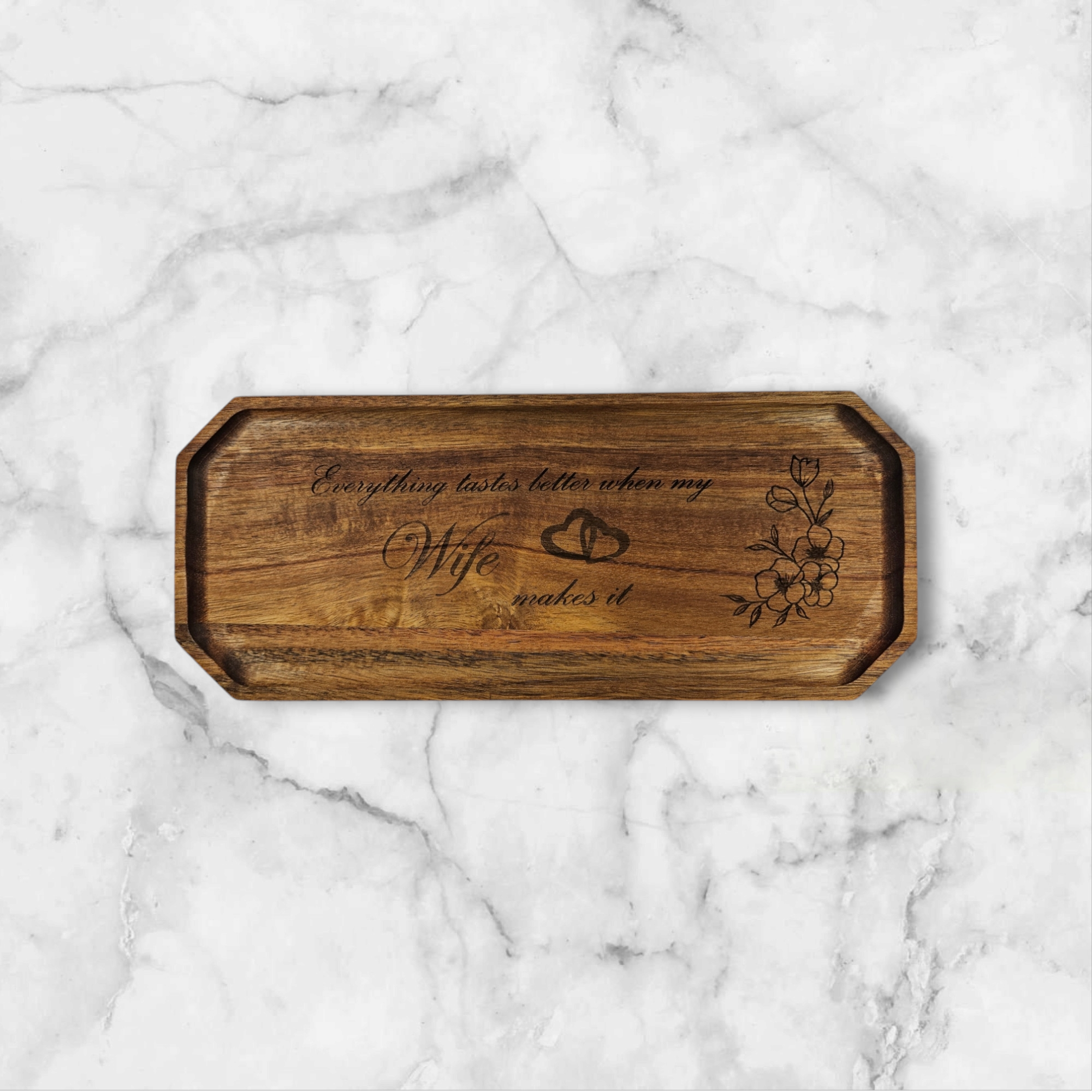 Decorative Wooden Platter