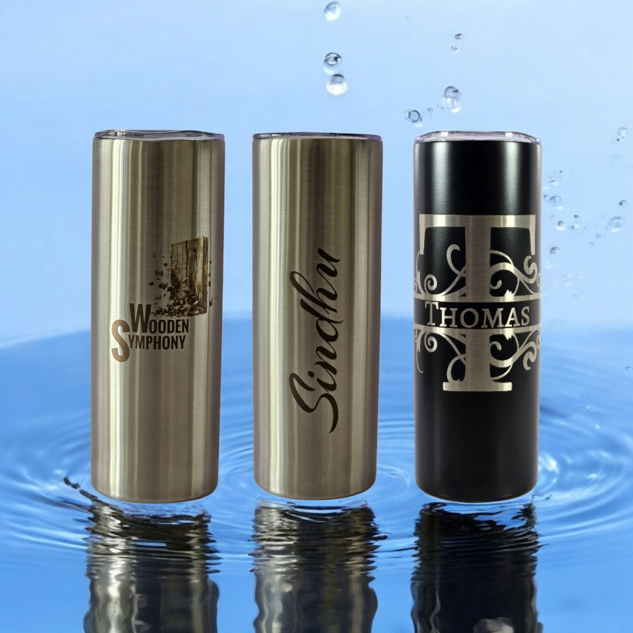 Personalized Stainless Steel Tumblers