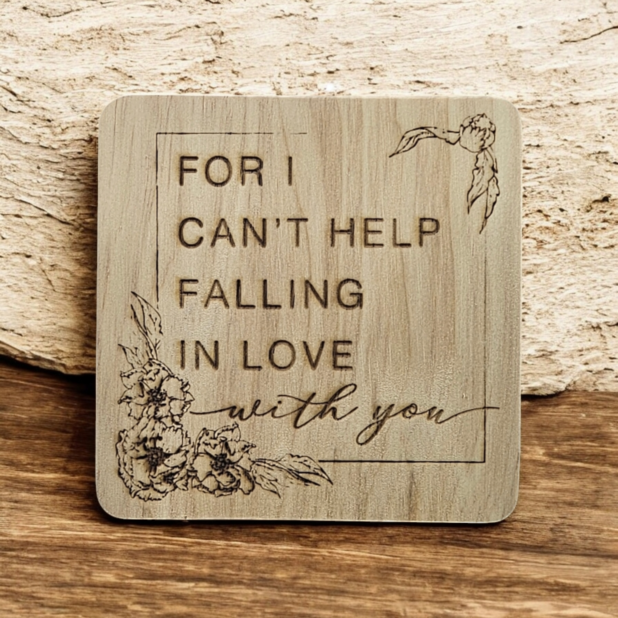 Wooden Fridge Magnet
