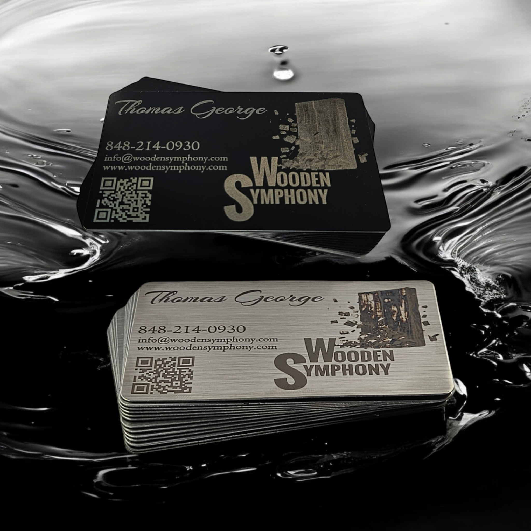 50 Metal Business Cards