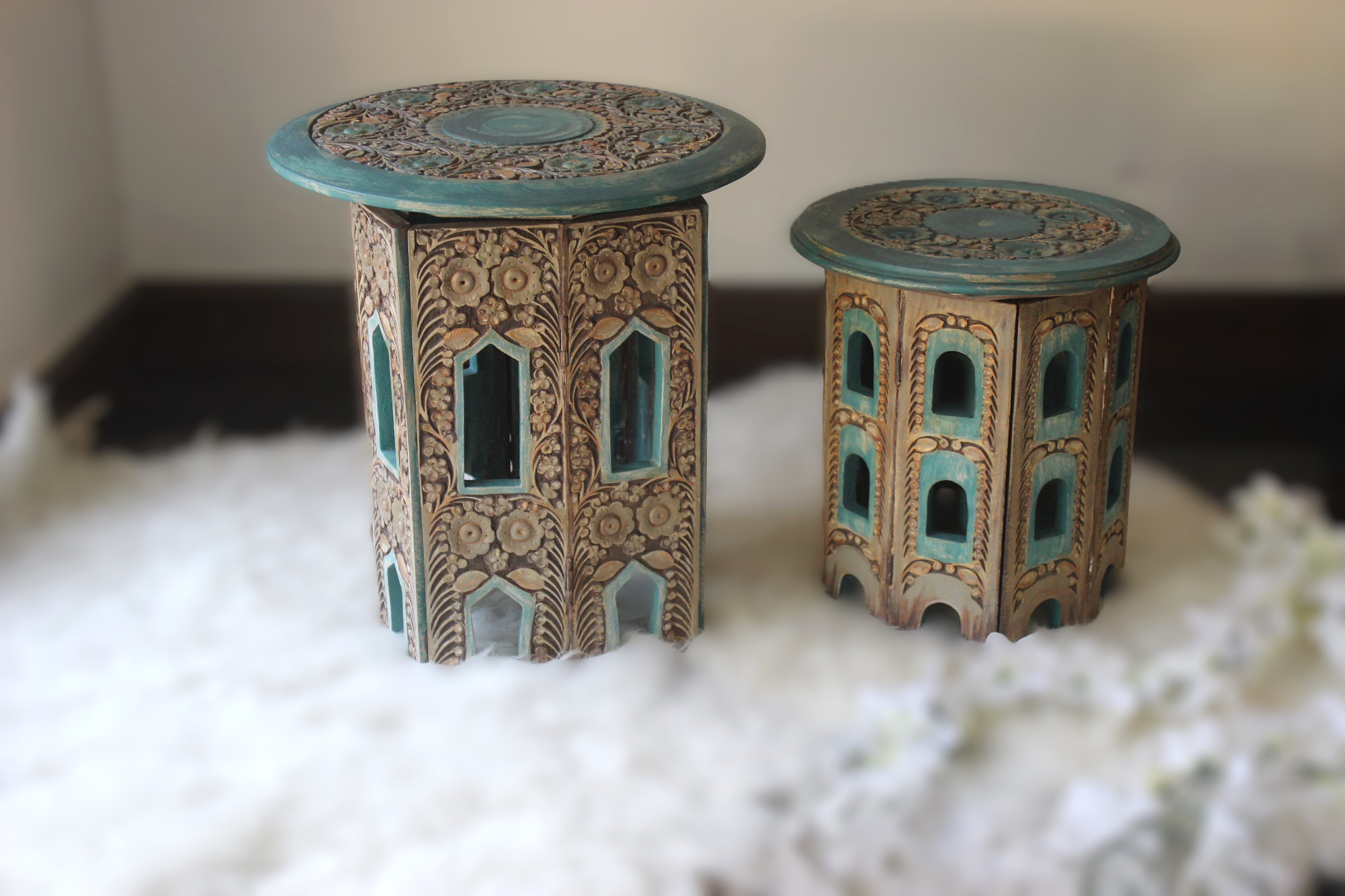 Turquoise Heritage Tables