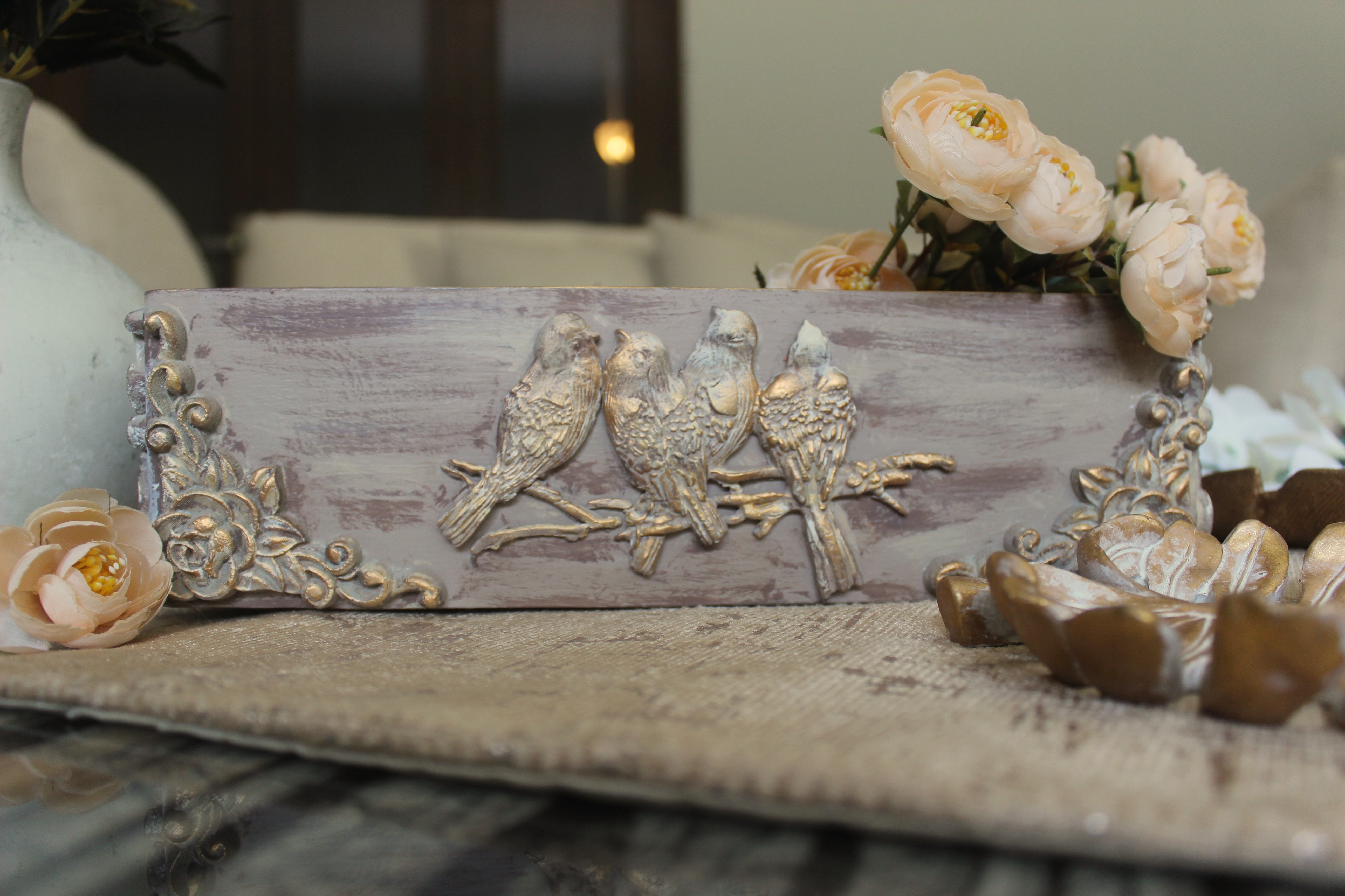 Rustic Wooden Tray- Style A