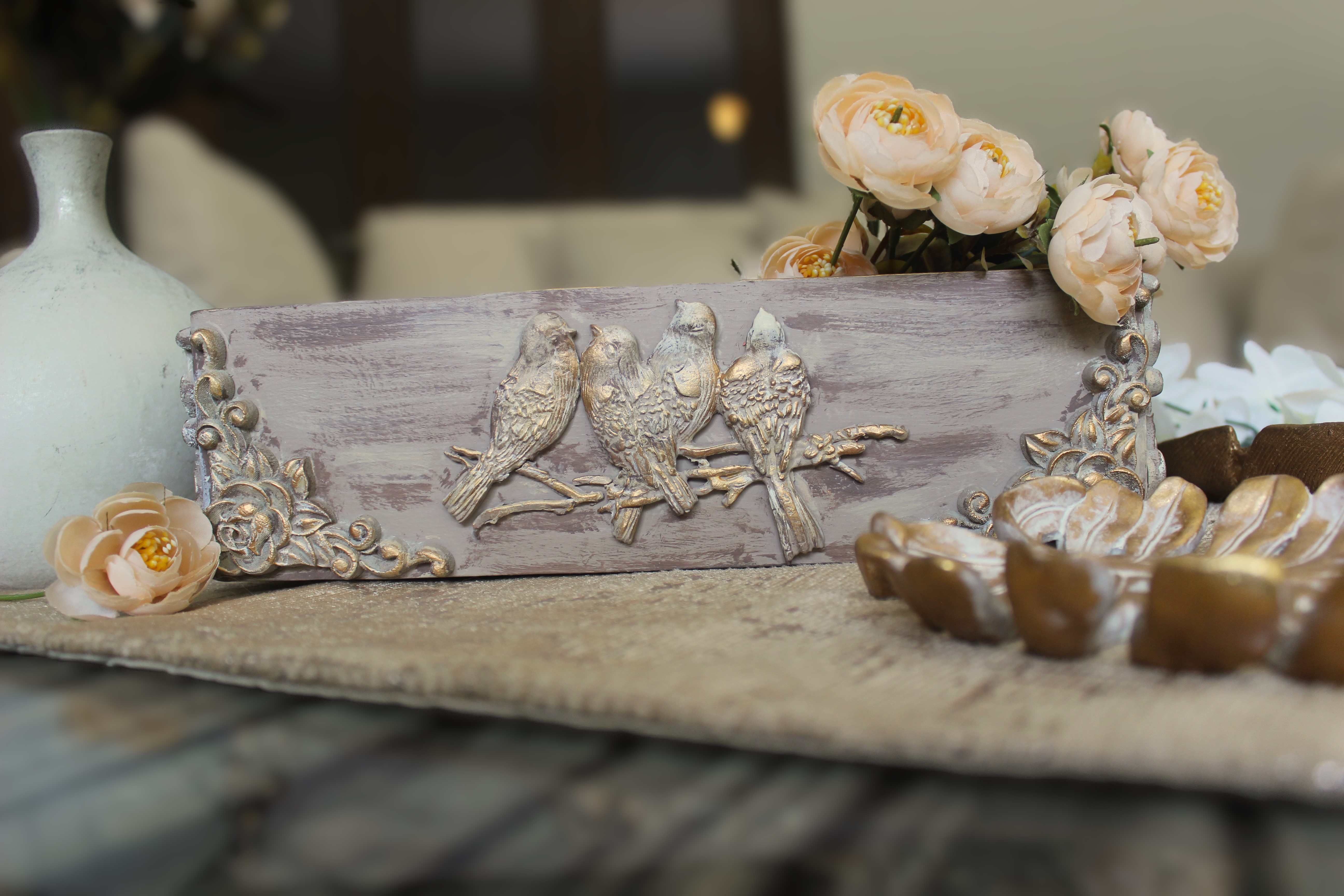 Rustic Wooden Tray- Style A