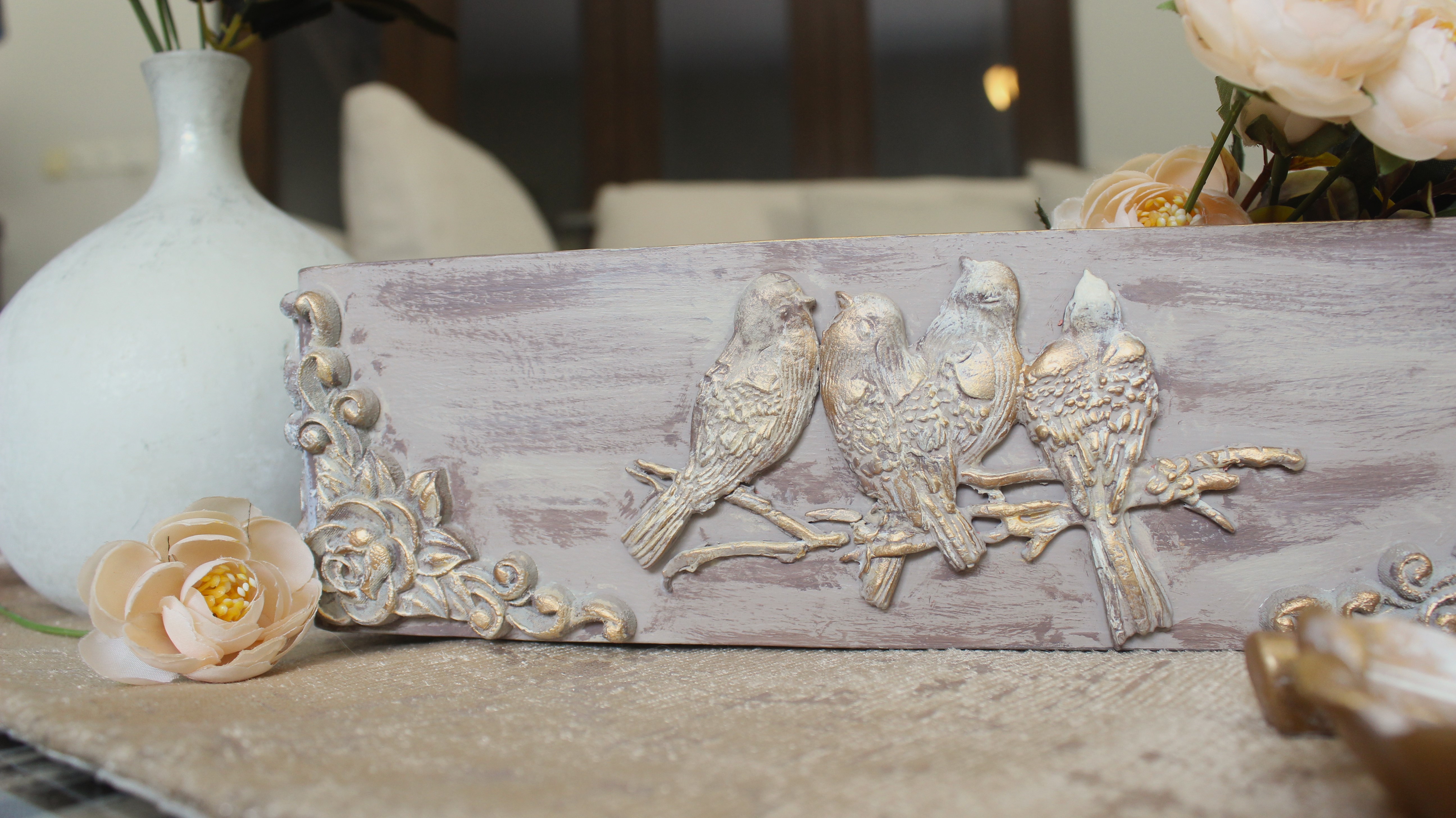 Rustic Wooden Tray- Style A