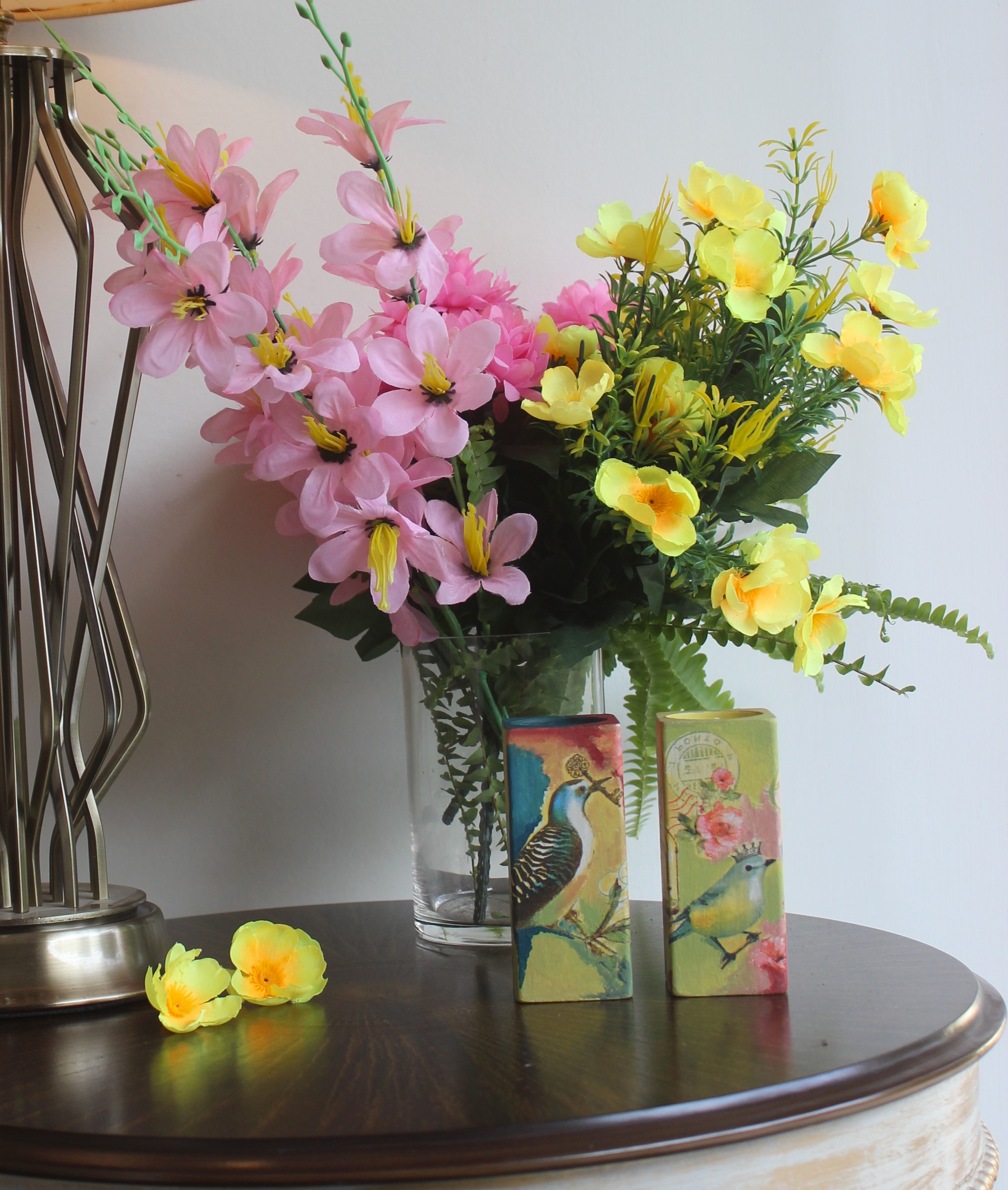 Sunlit Aviary Candle Stands
