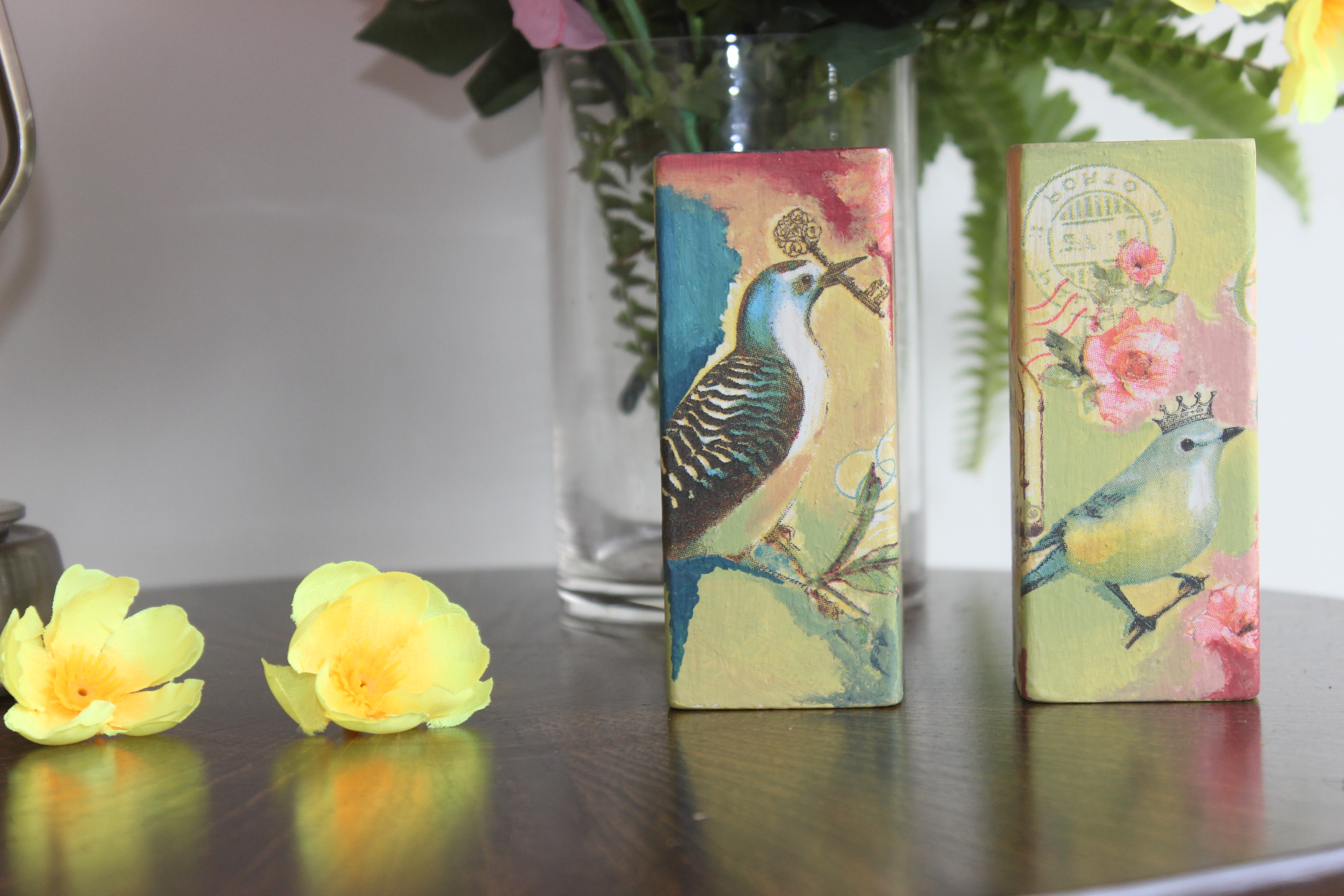 Sunlit Aviary Candle Stands