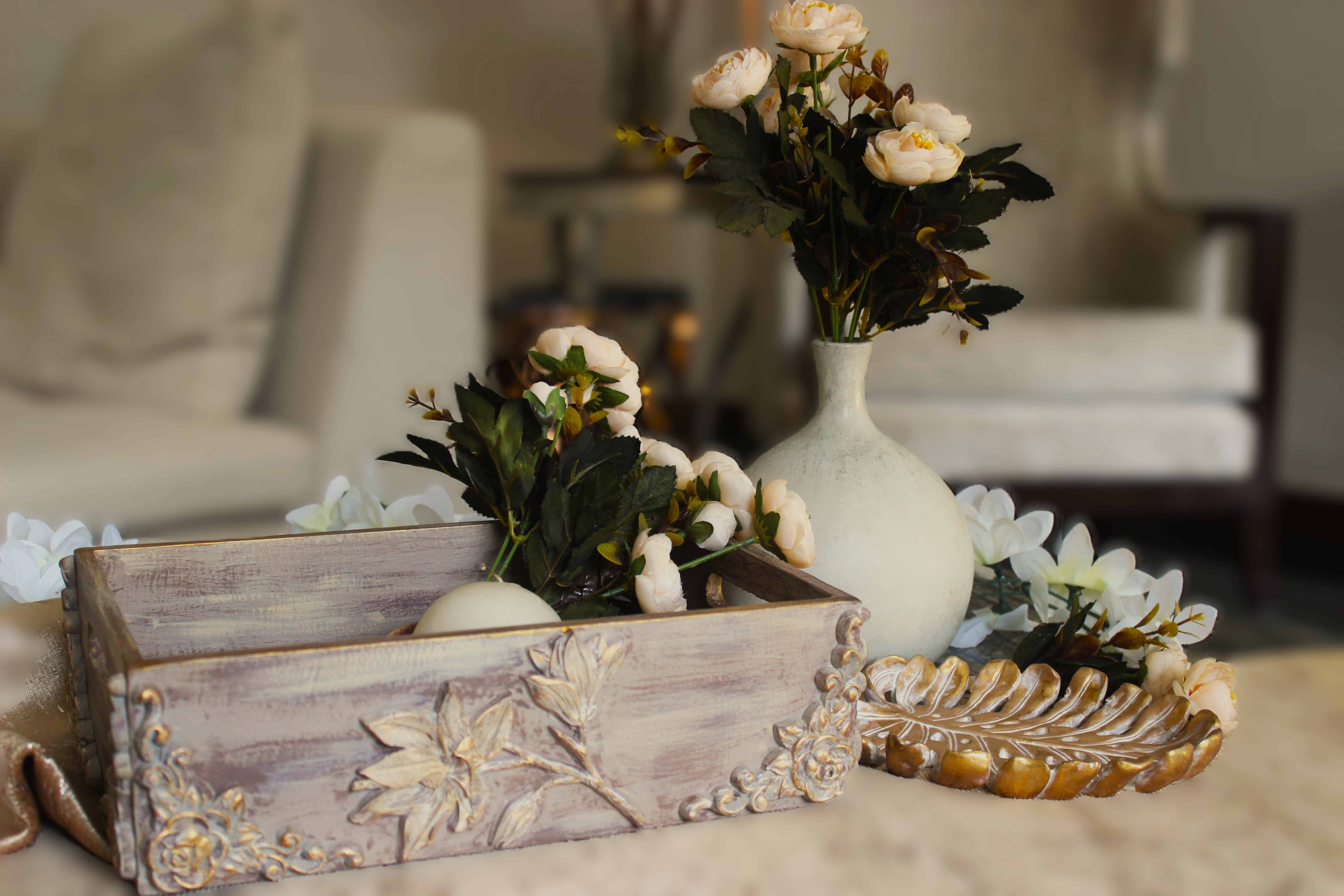 Rustic Wooden Tray- Style B