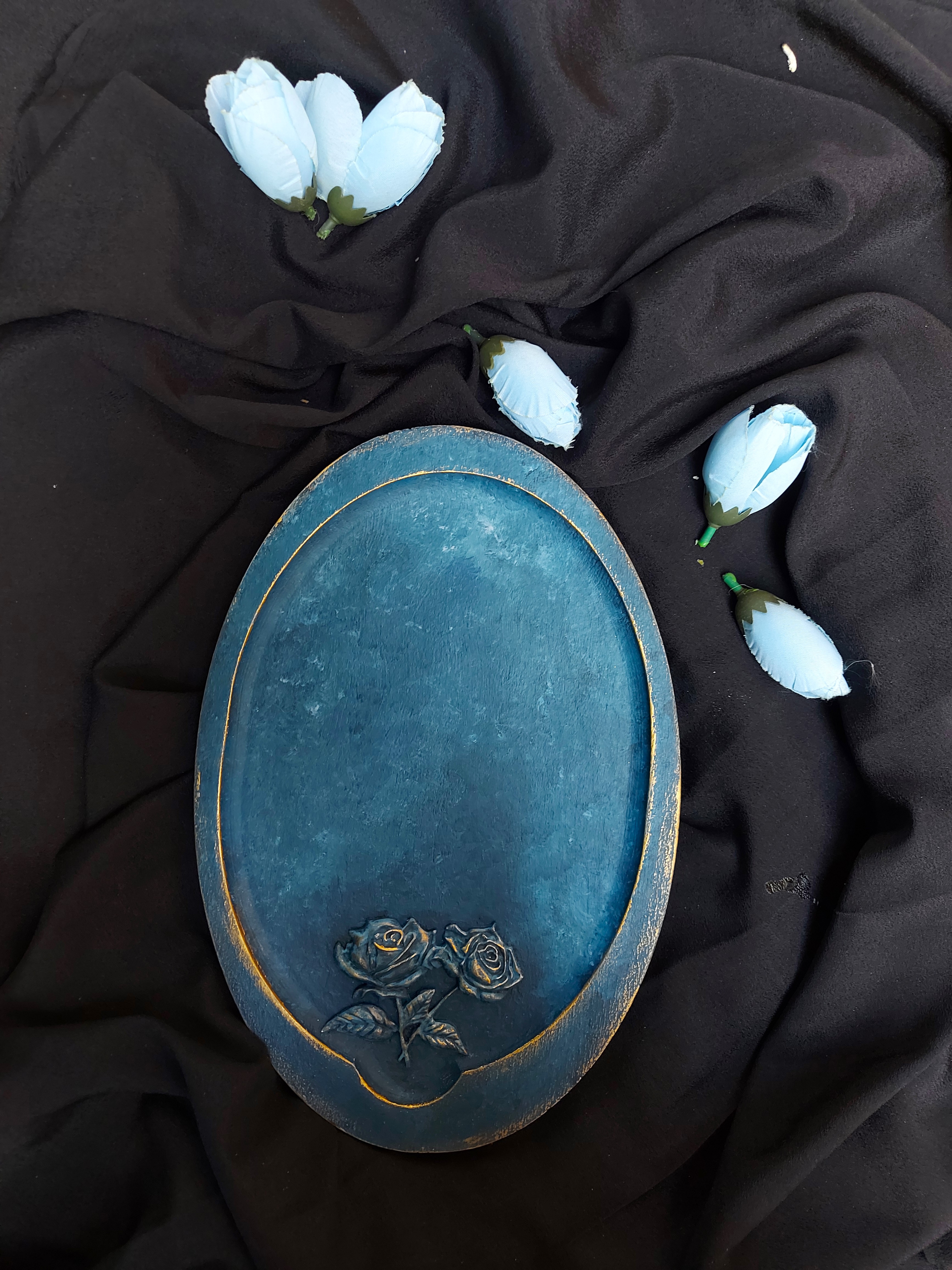 Midnight Bloom Platter