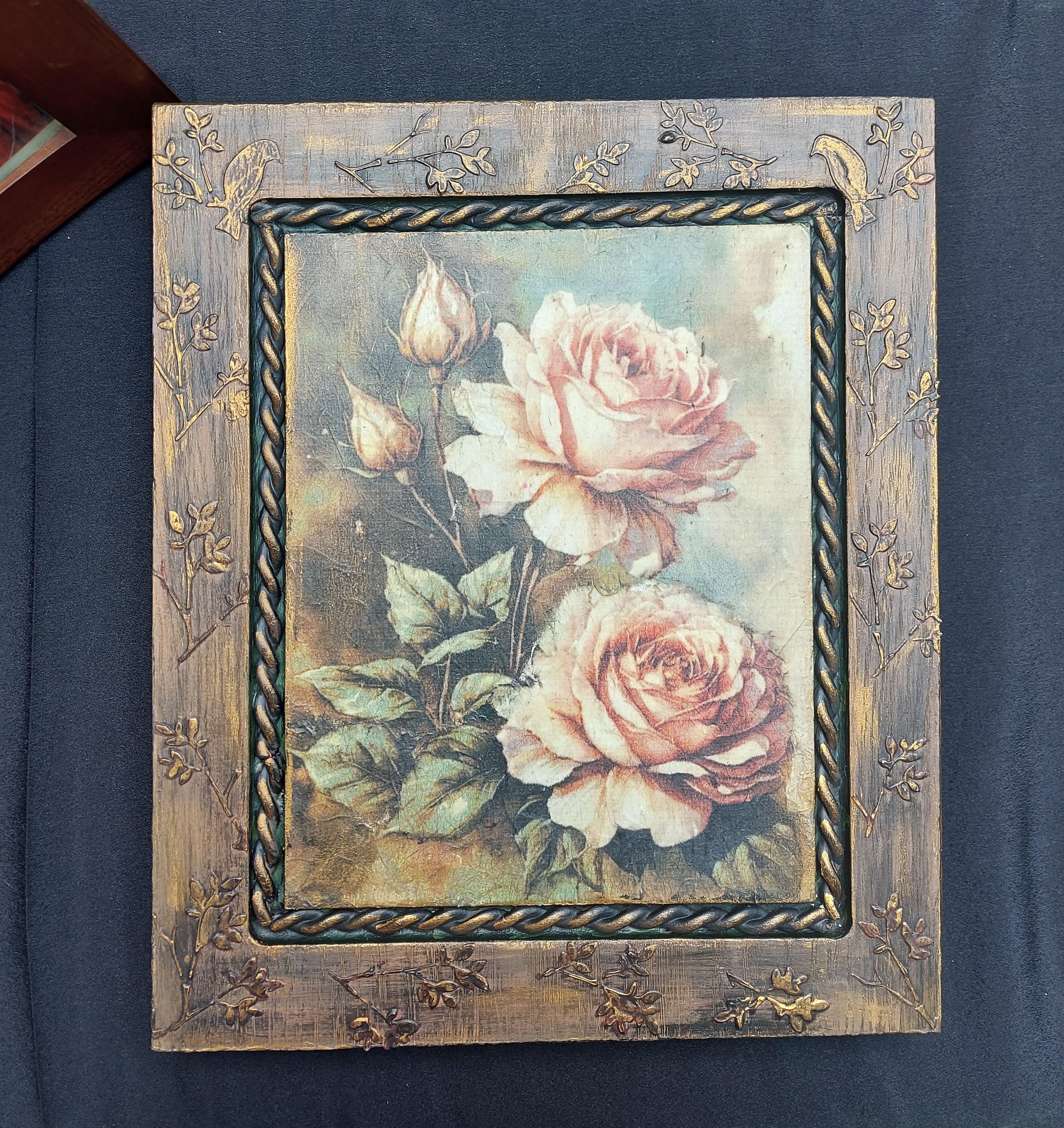 Vintage Garden Platter