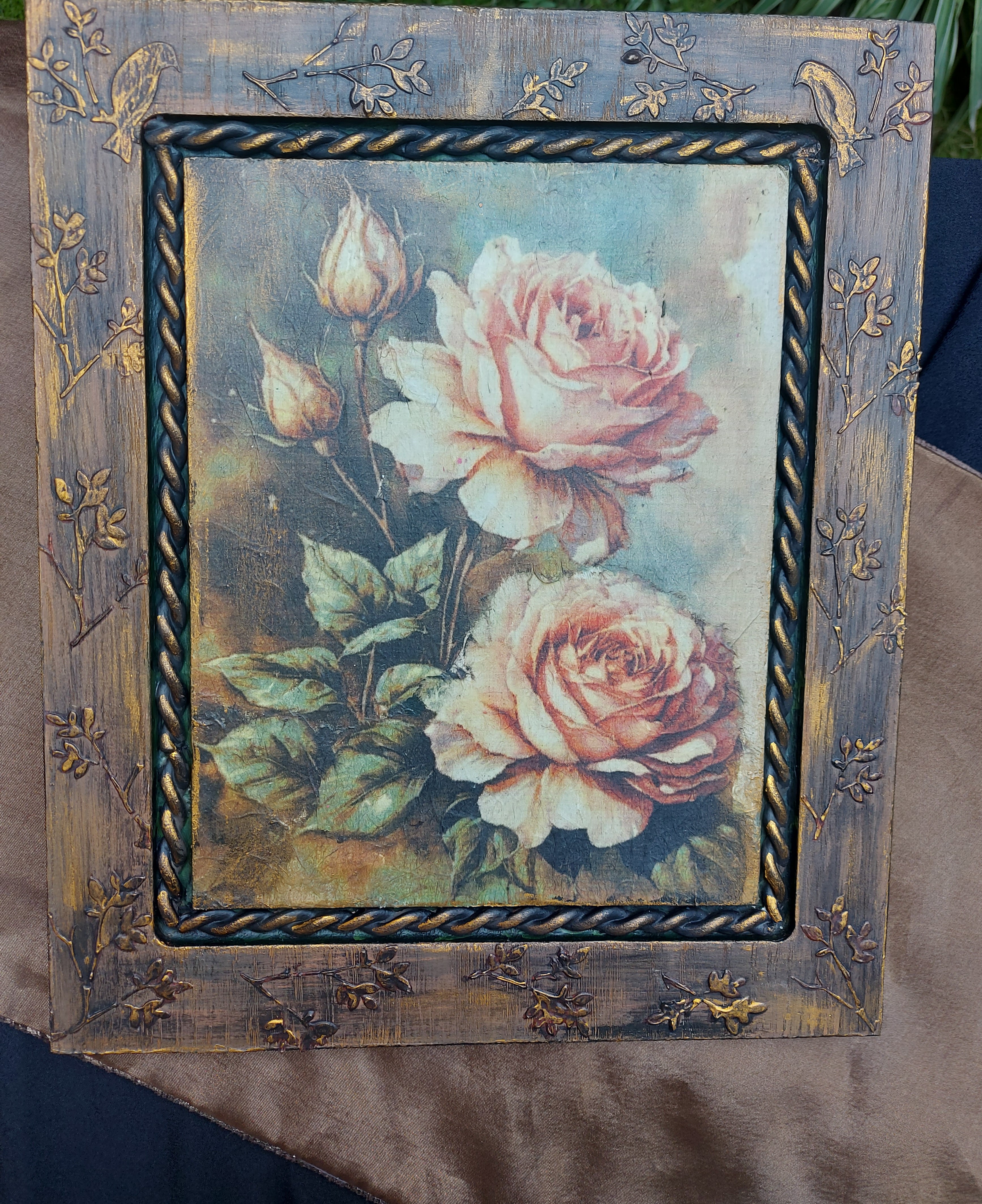 Vintage Garden Platter