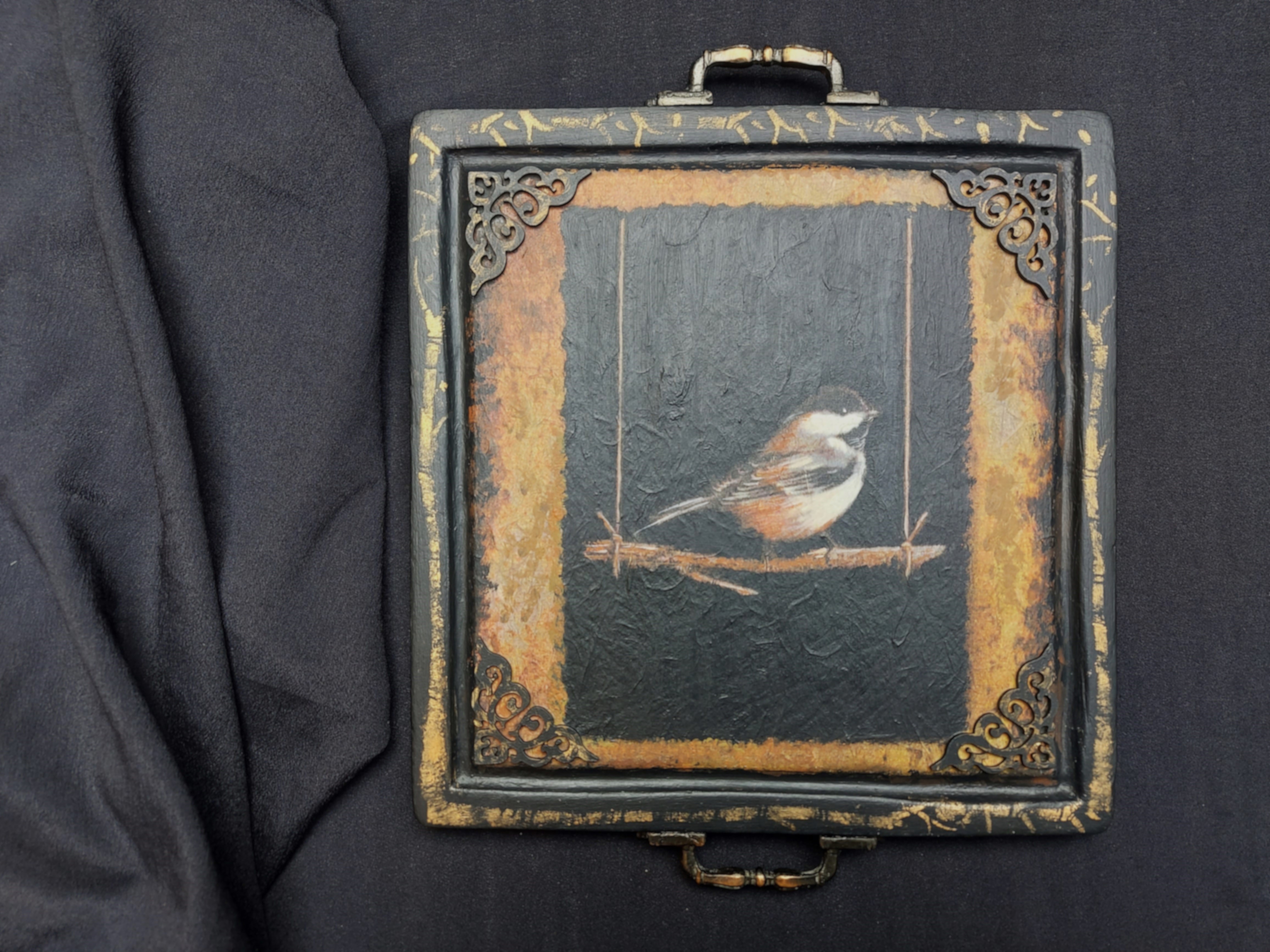 Midnight Perch Platter