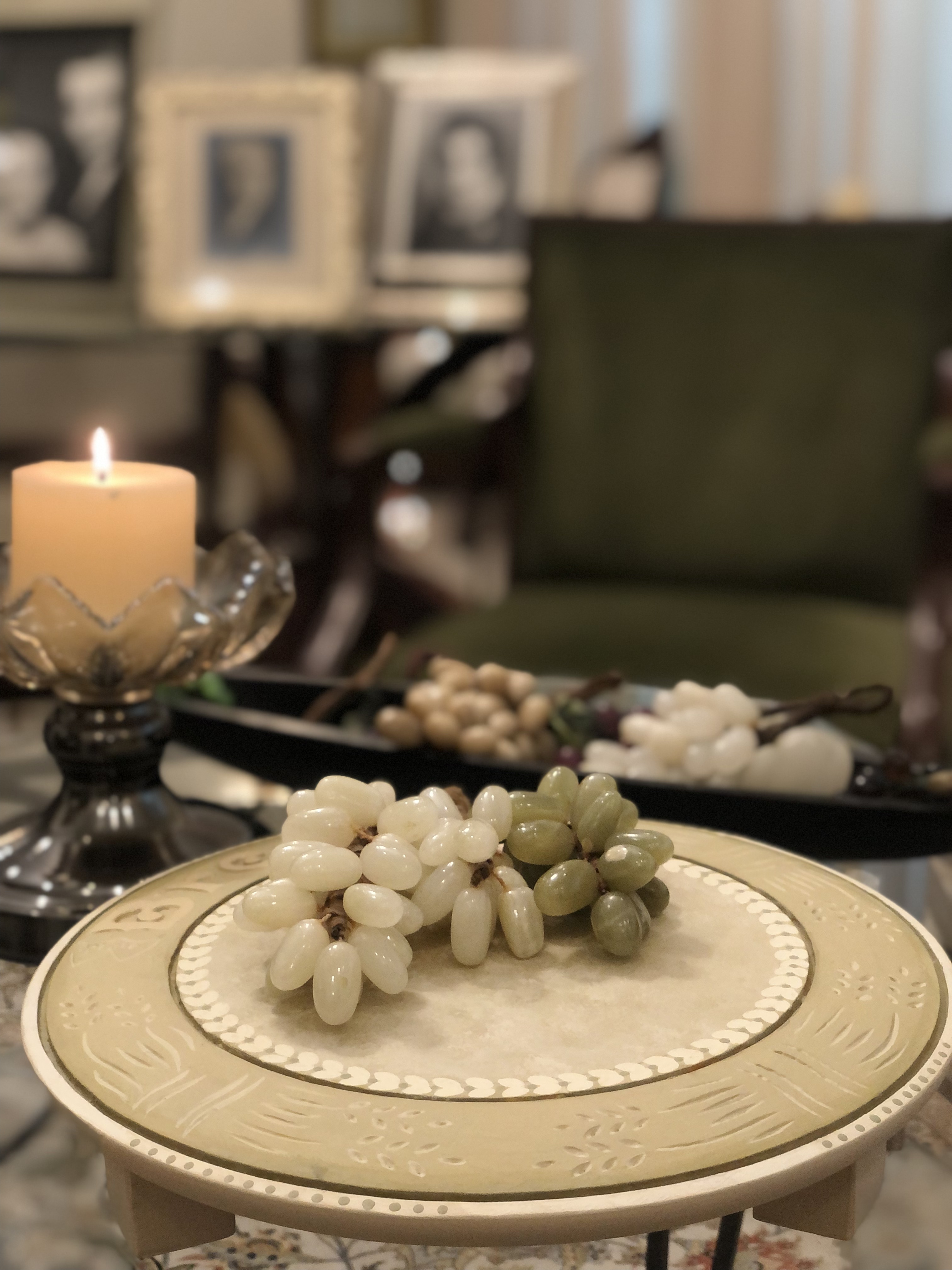 Frosted Sage Platter