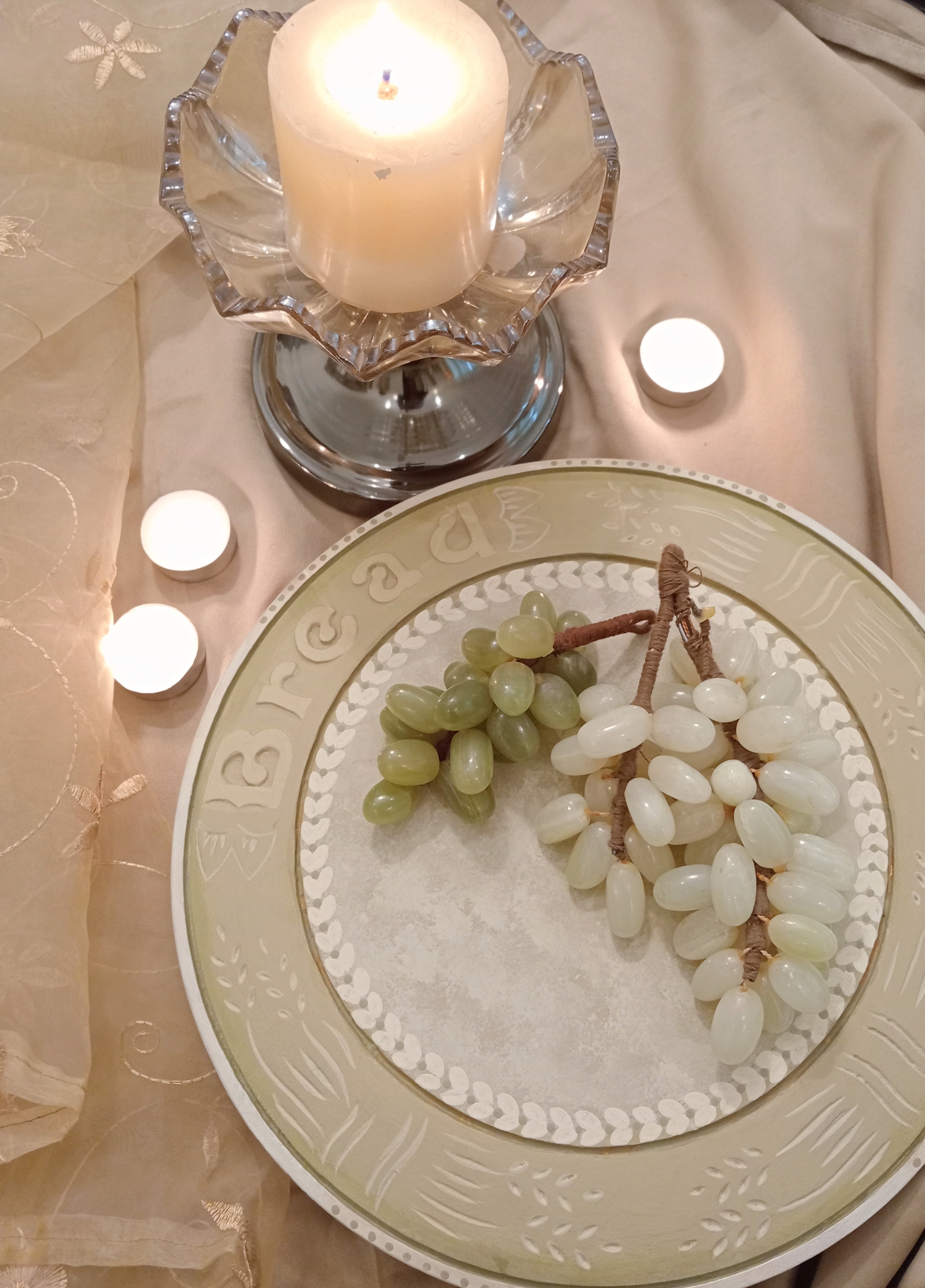 Frosted Sage Platter