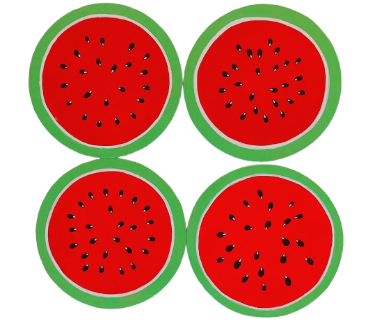 Melon Rush – Watermelon Coaster