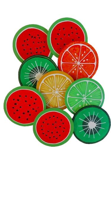 Lime Lush – Green Lime Coaster