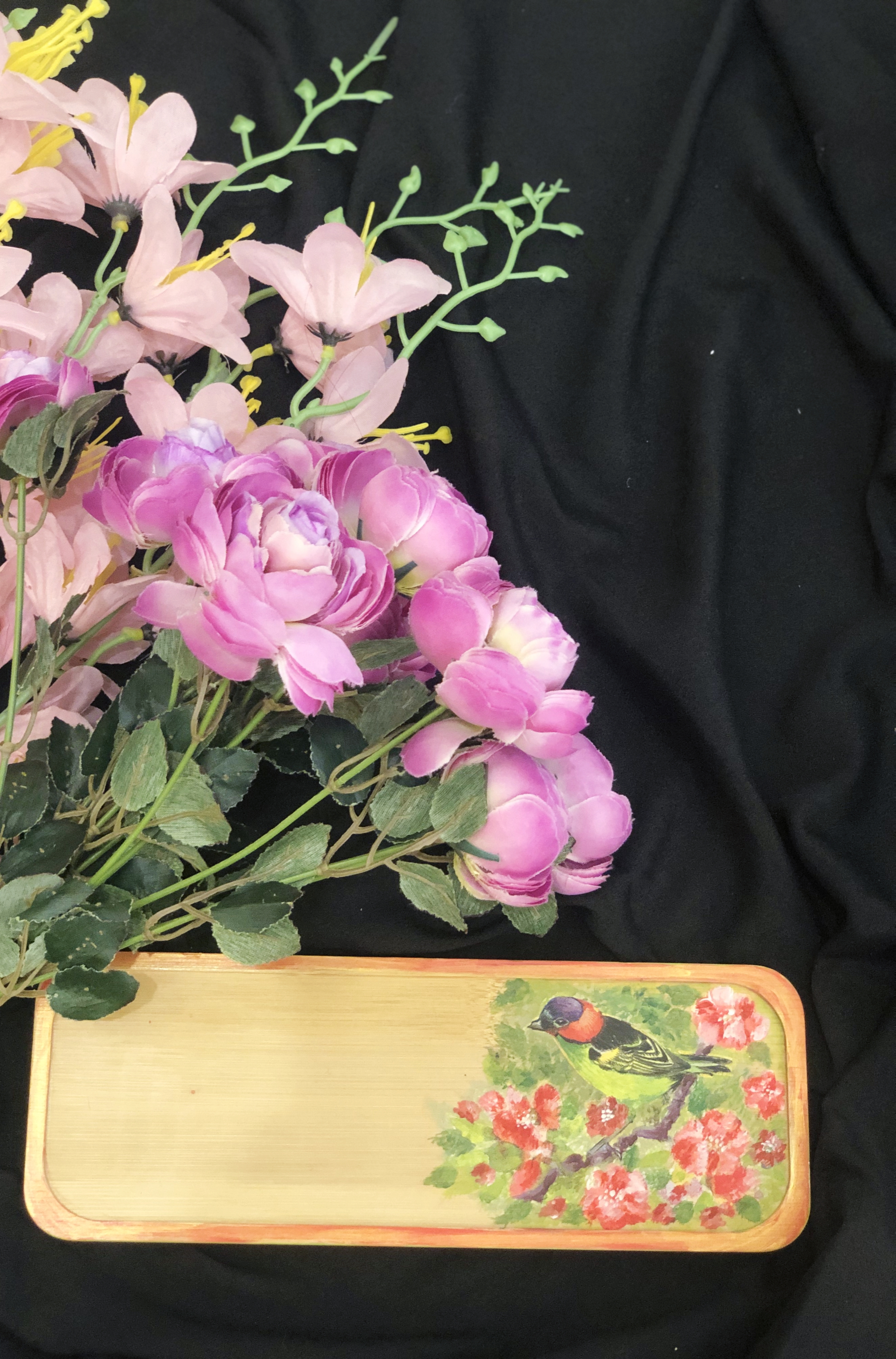 Crimson Finch Vanity Trays