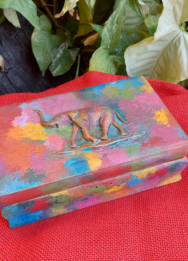 Safari Sunset Keepsake Box