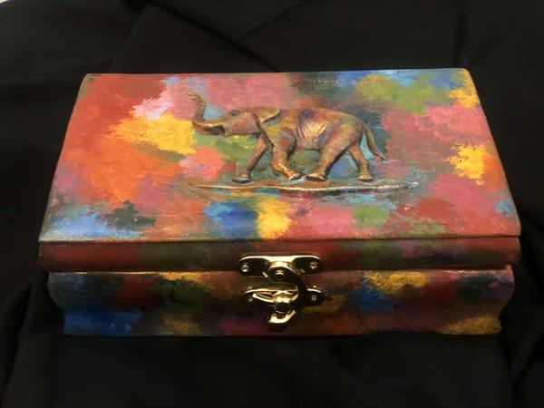 Safari Sunset Keepsake Box