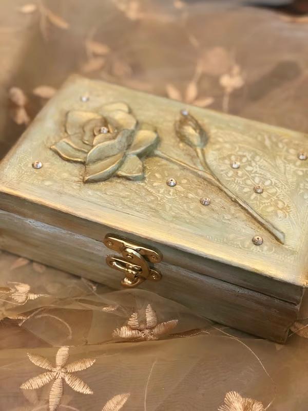 Sylvan Gold Keepsake Box