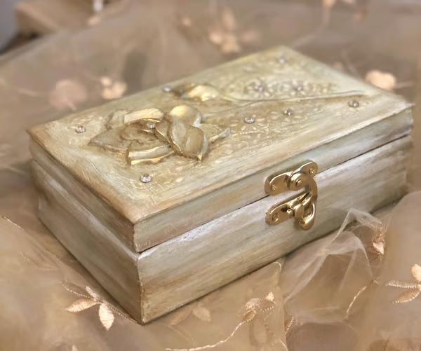 Sylvan Gold Keepsake Box