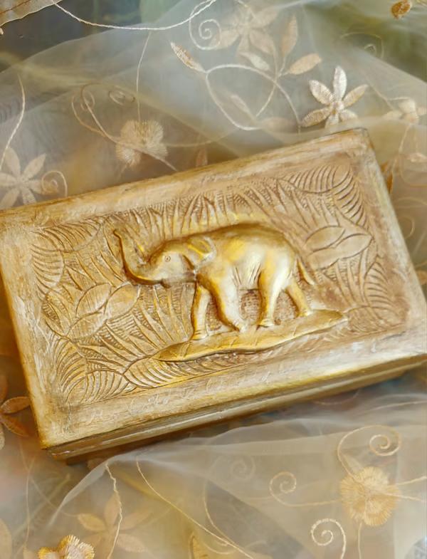 Golden Dusk Keepsake Box