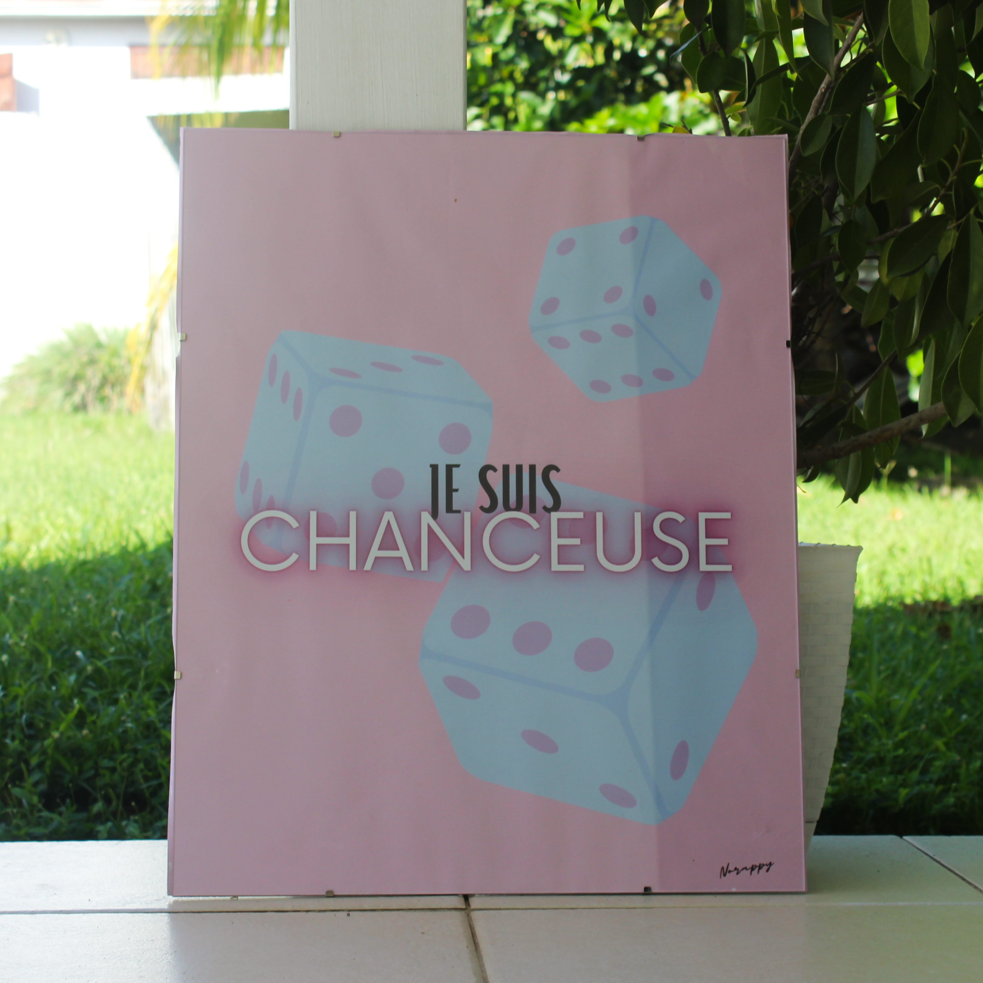 Poster "Chanceuse"
