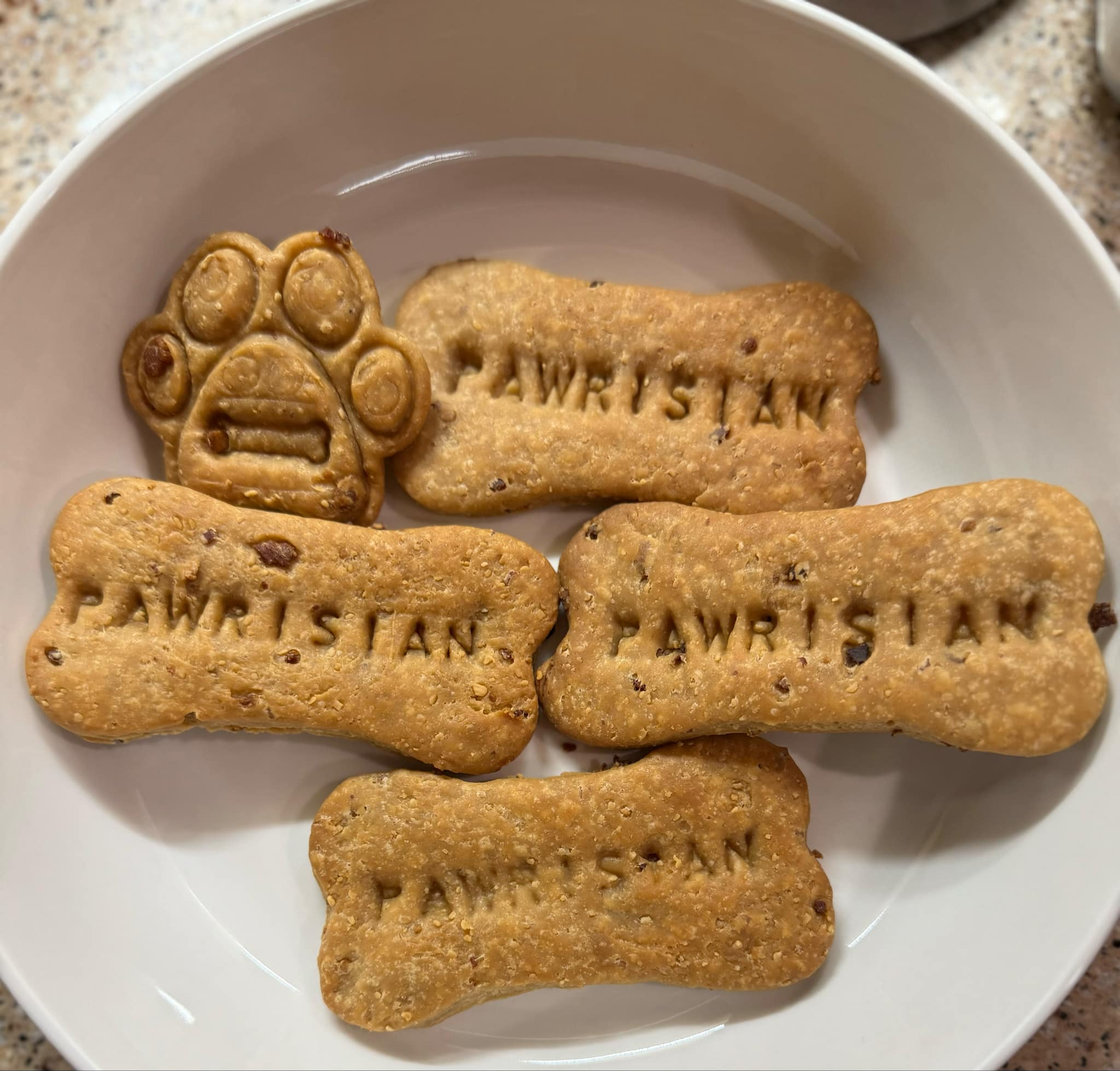 Paw-rrific Chicken and Bacon Biscuits