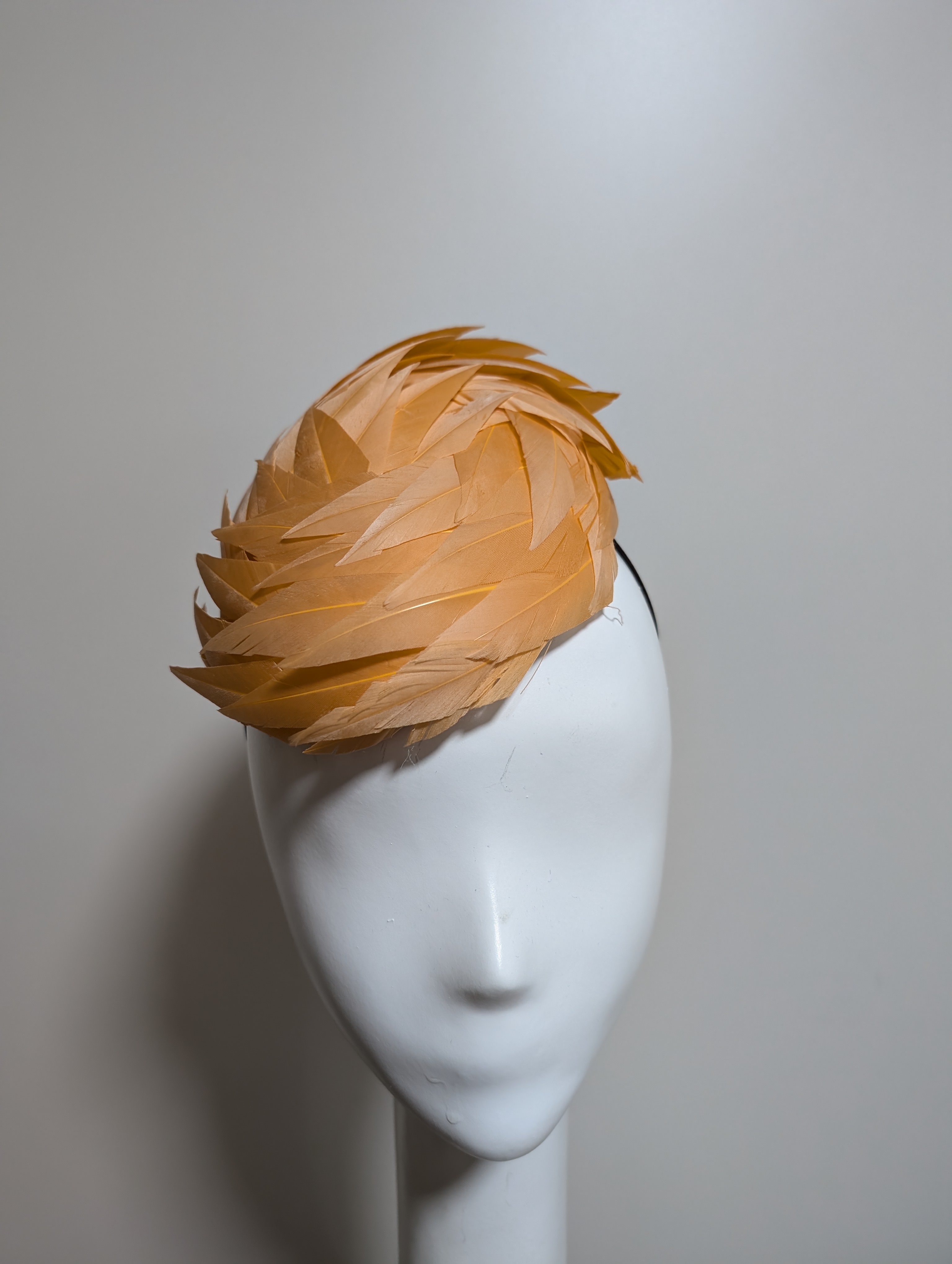Elegant Feather Fascinator