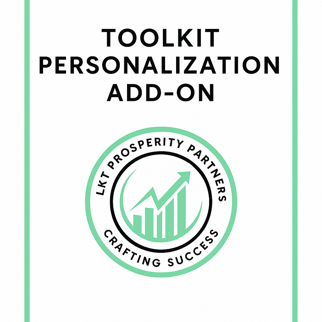 Toolkit Personalization Add-On