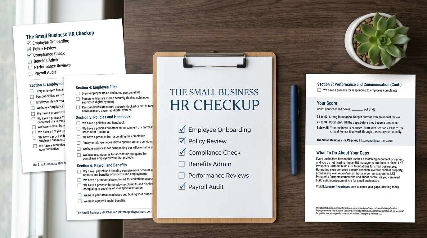 Small Business HR Checkup Kit