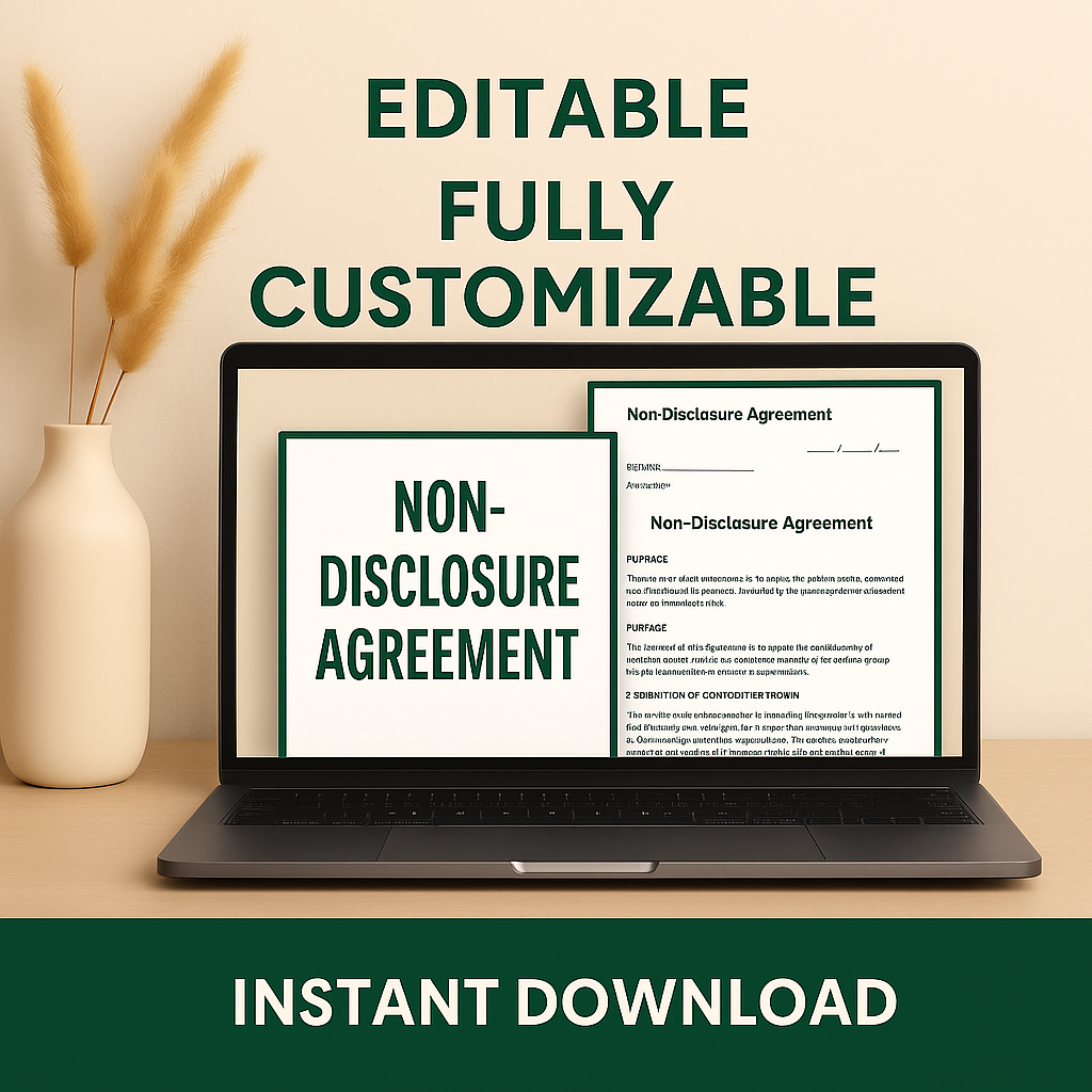 Non-Disclosure Agreement Template