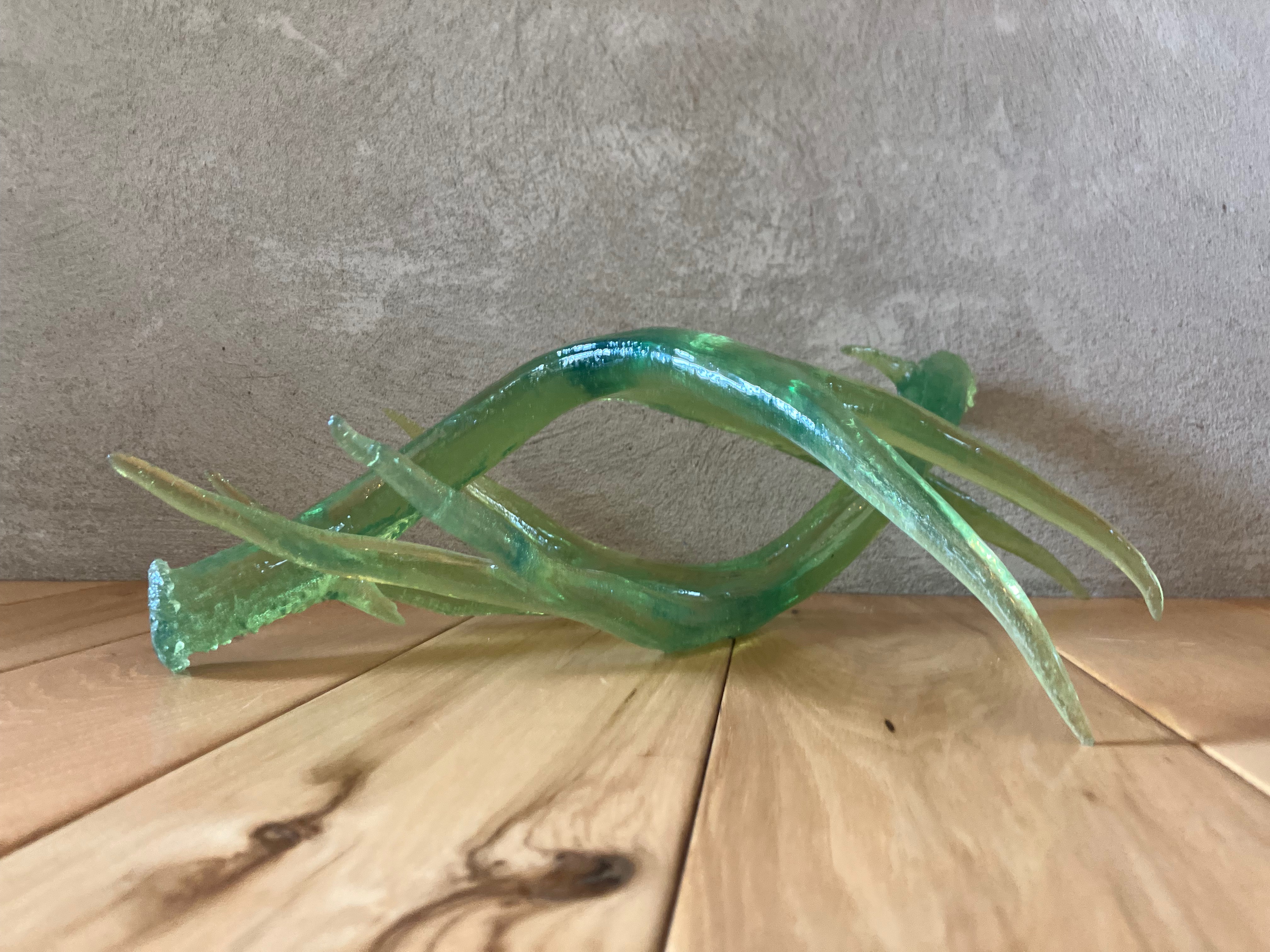 Large Transparent Shed Resin Antlers (Pair)