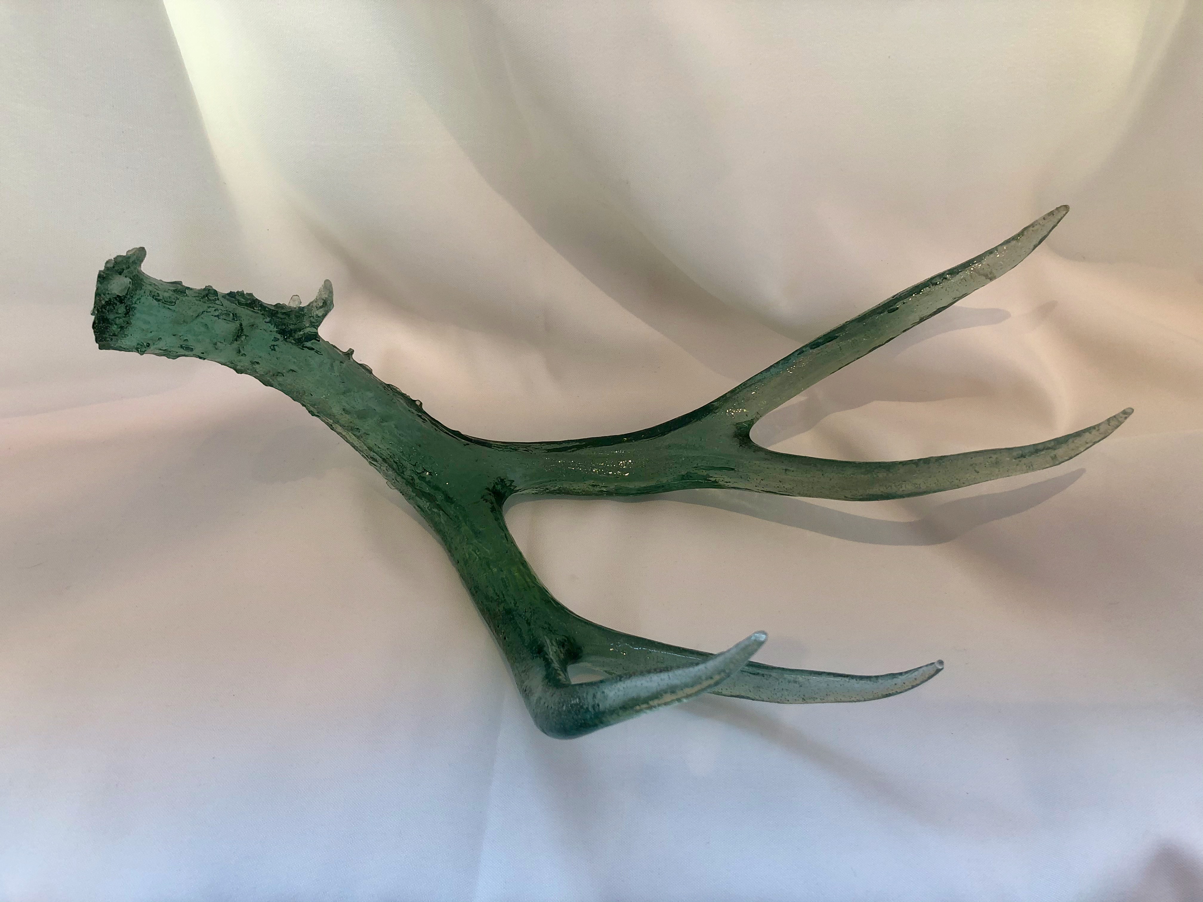 Large Transparent Shed Resin Antler (Single)