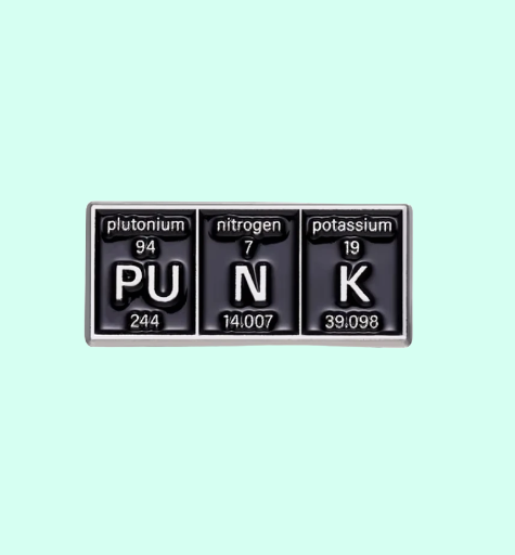 Metalinis pin ženklelis "PUNK"