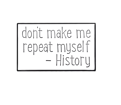 Metalinis pin ženklelis "History"