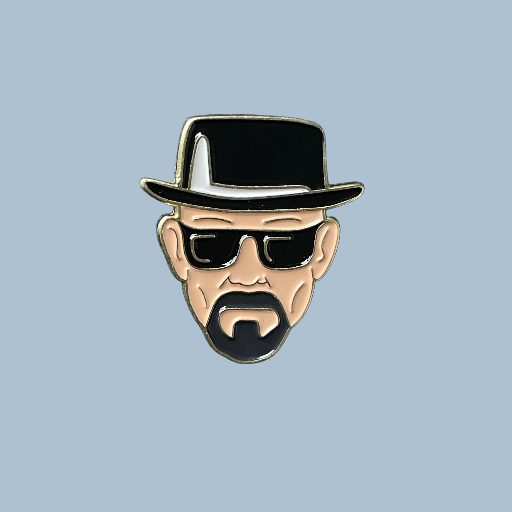 Metalinis pin ženklelis "Heisenberg"
